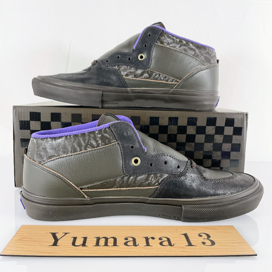 Evisen X Vans Skate Half Cab Brown VN0A5FCD8ZM Men’s Size