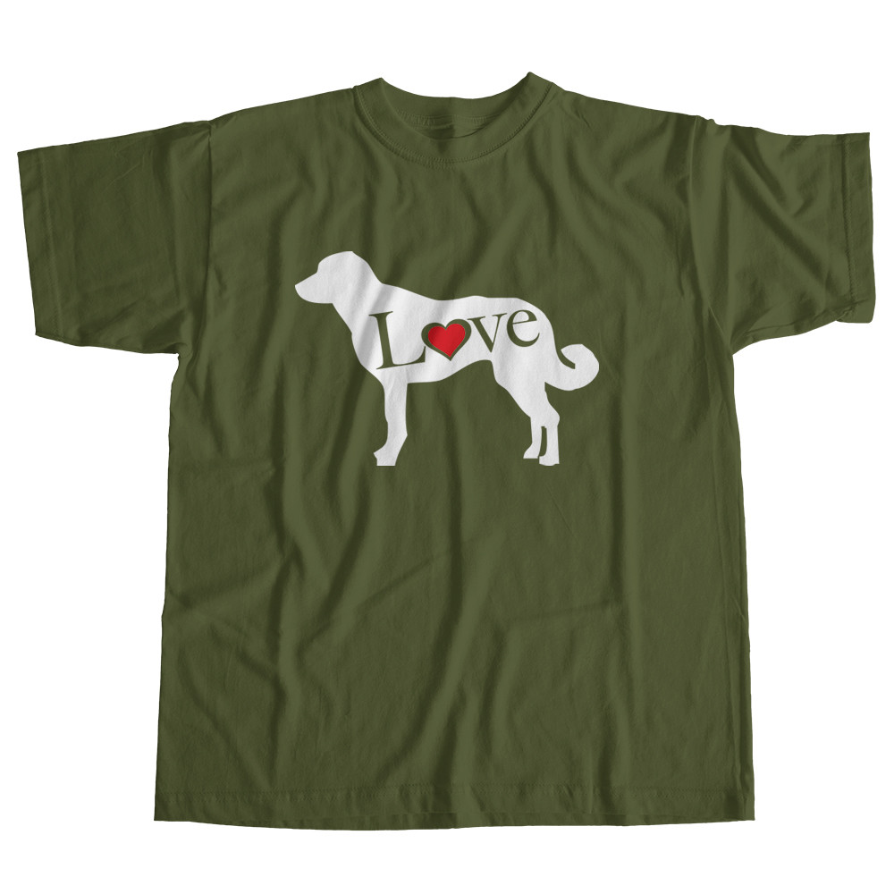 I Love Anatolian Karabash Shepherd Dog Lover Unisex Tee T-Shirt Graphic Puppy