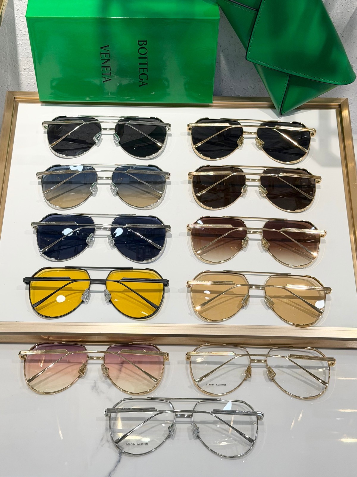 Bottega Veneta BV1465S Sunglasses SIZE:60口16-140