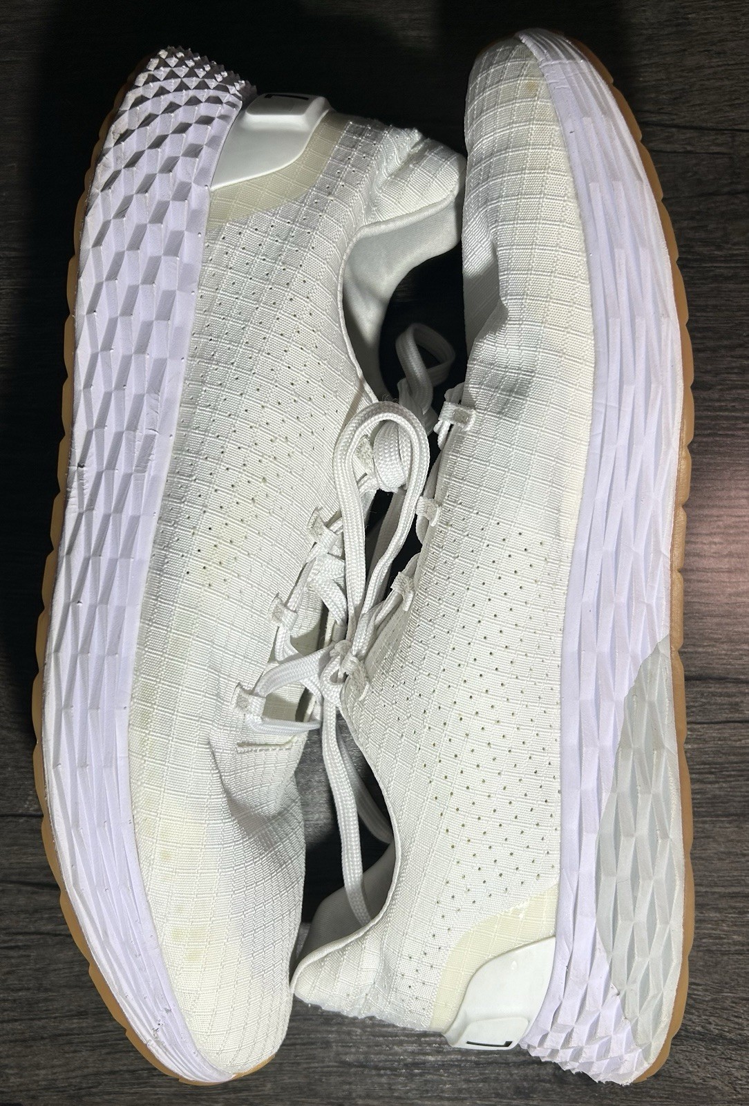 Nobull All Day Ripstop Runner Mens 12/Womens 13.5 Running Training Shoes White
