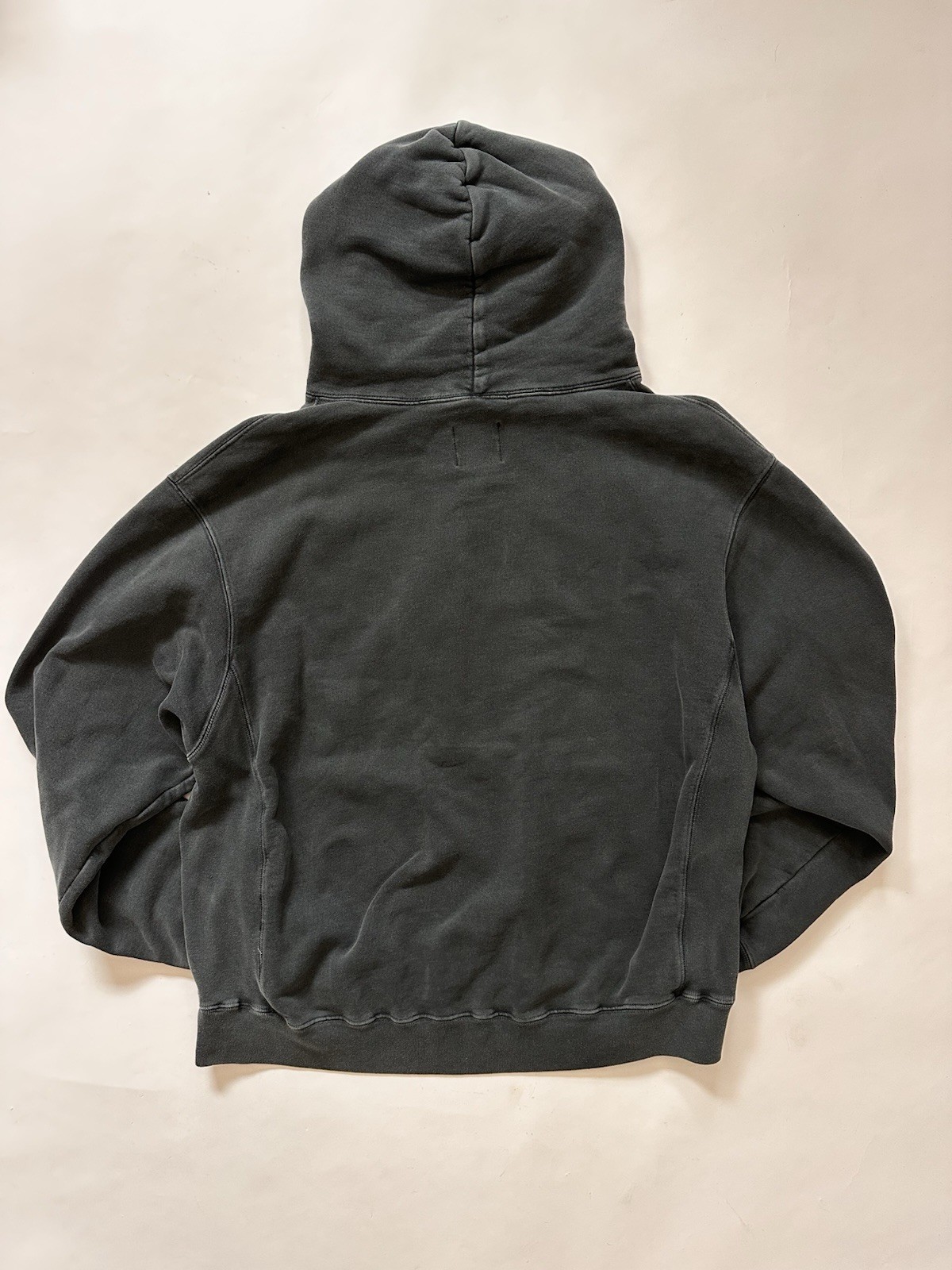 Gallery Dept Washed Black Charcoal Gray Hoodie Hype Streetwear Designer Men’s XL