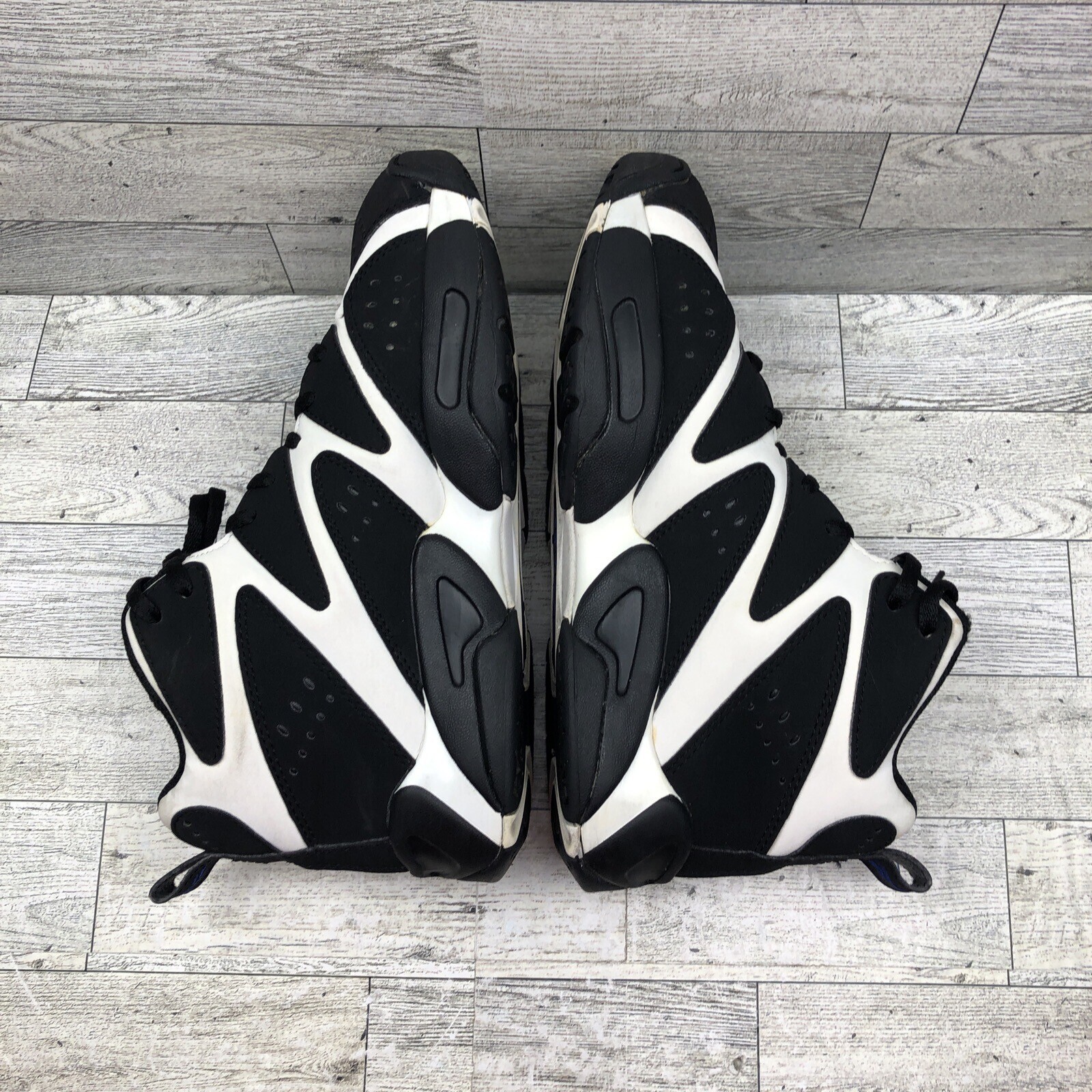 Reebok Kamikaze 1 Mid White Black Blue Size 5 mens