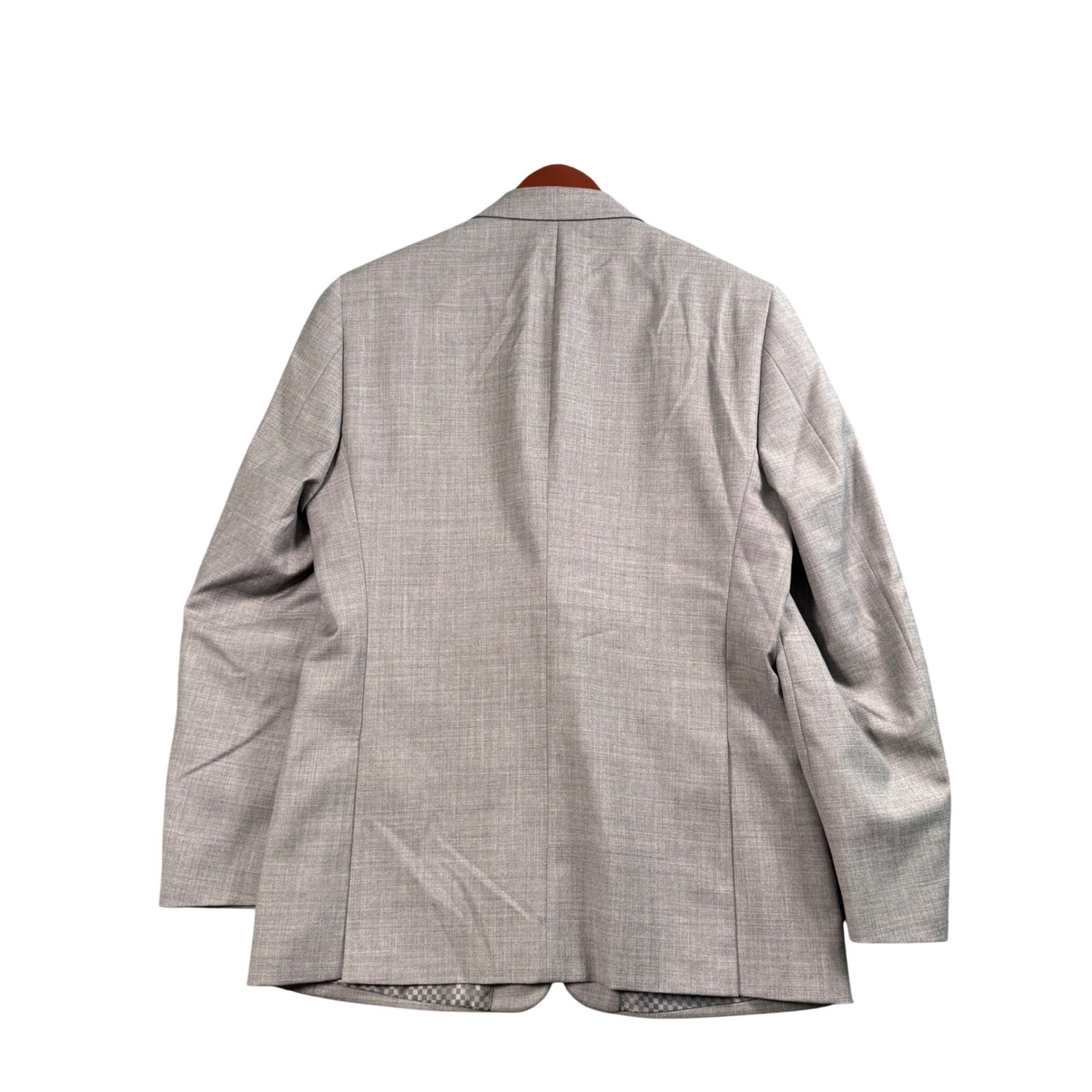 Rogue & Co Mens Gray Suit 40 Super 140s Virgin Wool 2 Button Modern Tailored