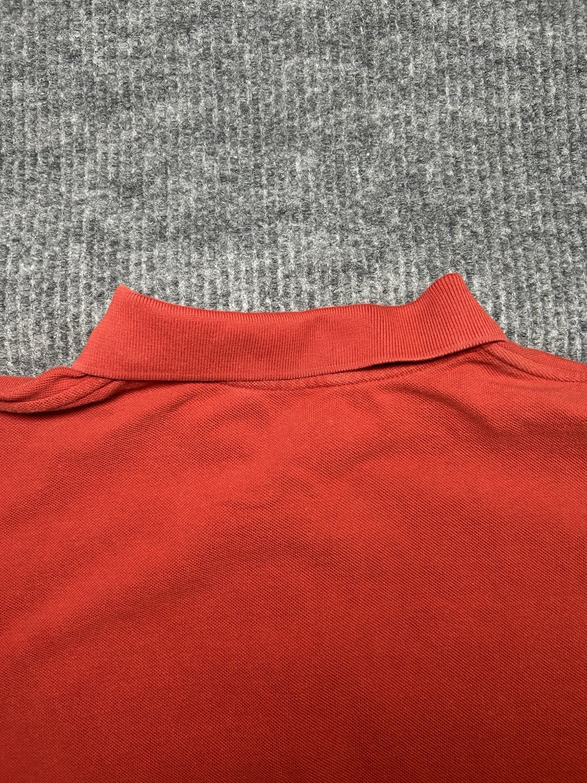 Banana Republic Mens Polo Shirt Red XL Short Sleeve Pocket