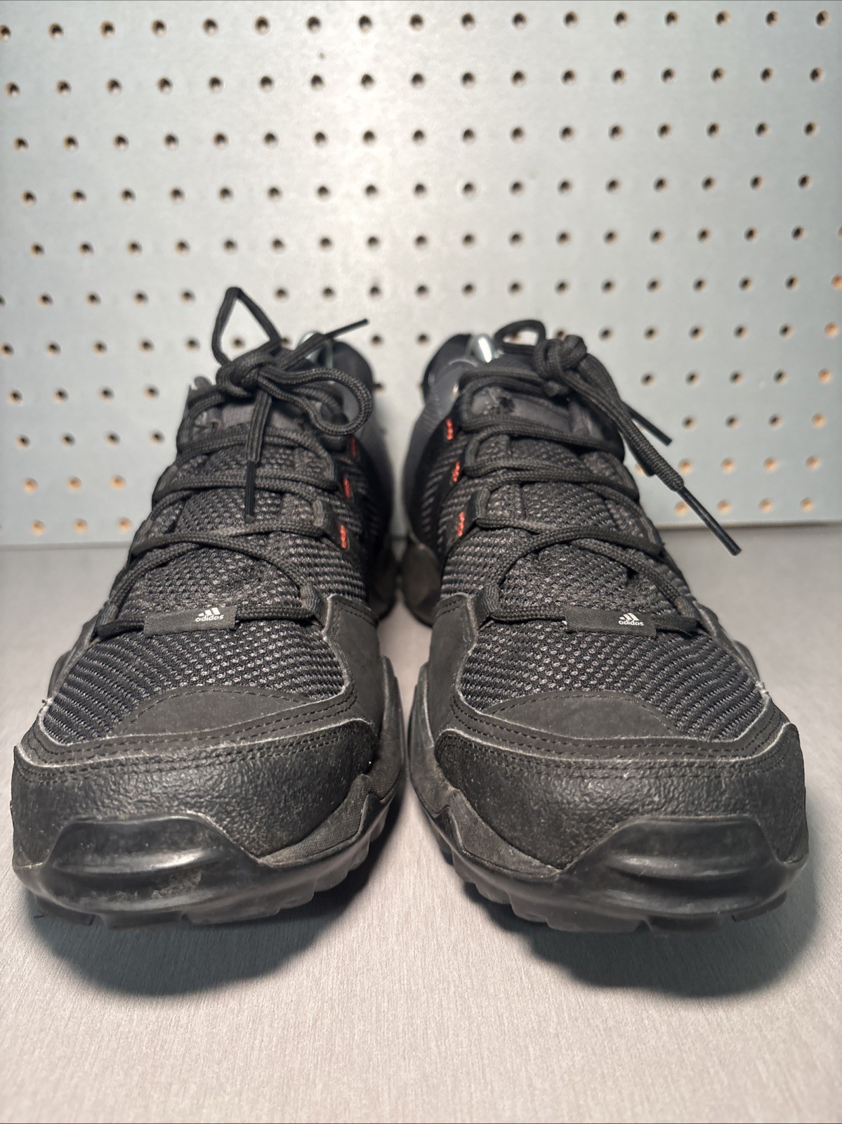 Adidas AX2 Traxion Black Trail Running Shoes Mens Sz 10 Hiking Outdoors Gorpcore