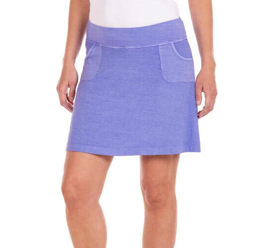 Fresh Produce medium peri blue stretch knit City skort skirt $65 nwt new m