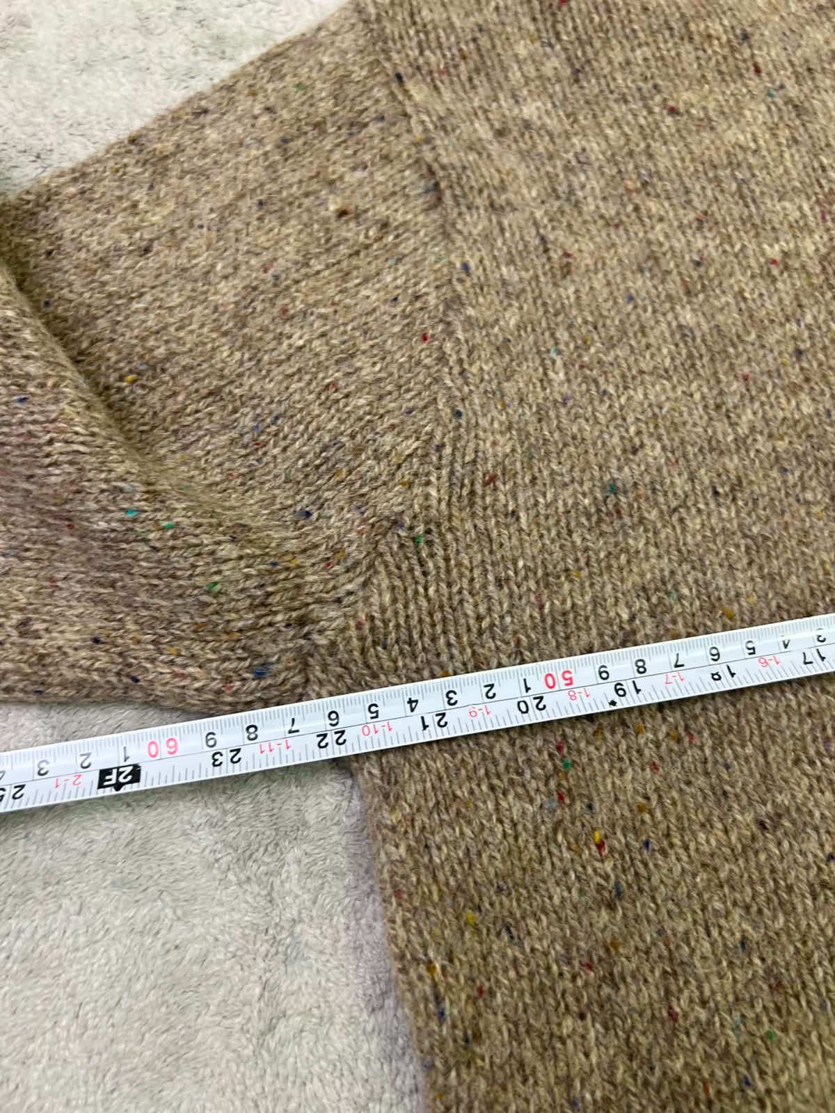 Vintage 1980s Pendleton Pure Virgin Wool Sweater USA Elbow Patch Henley Mock