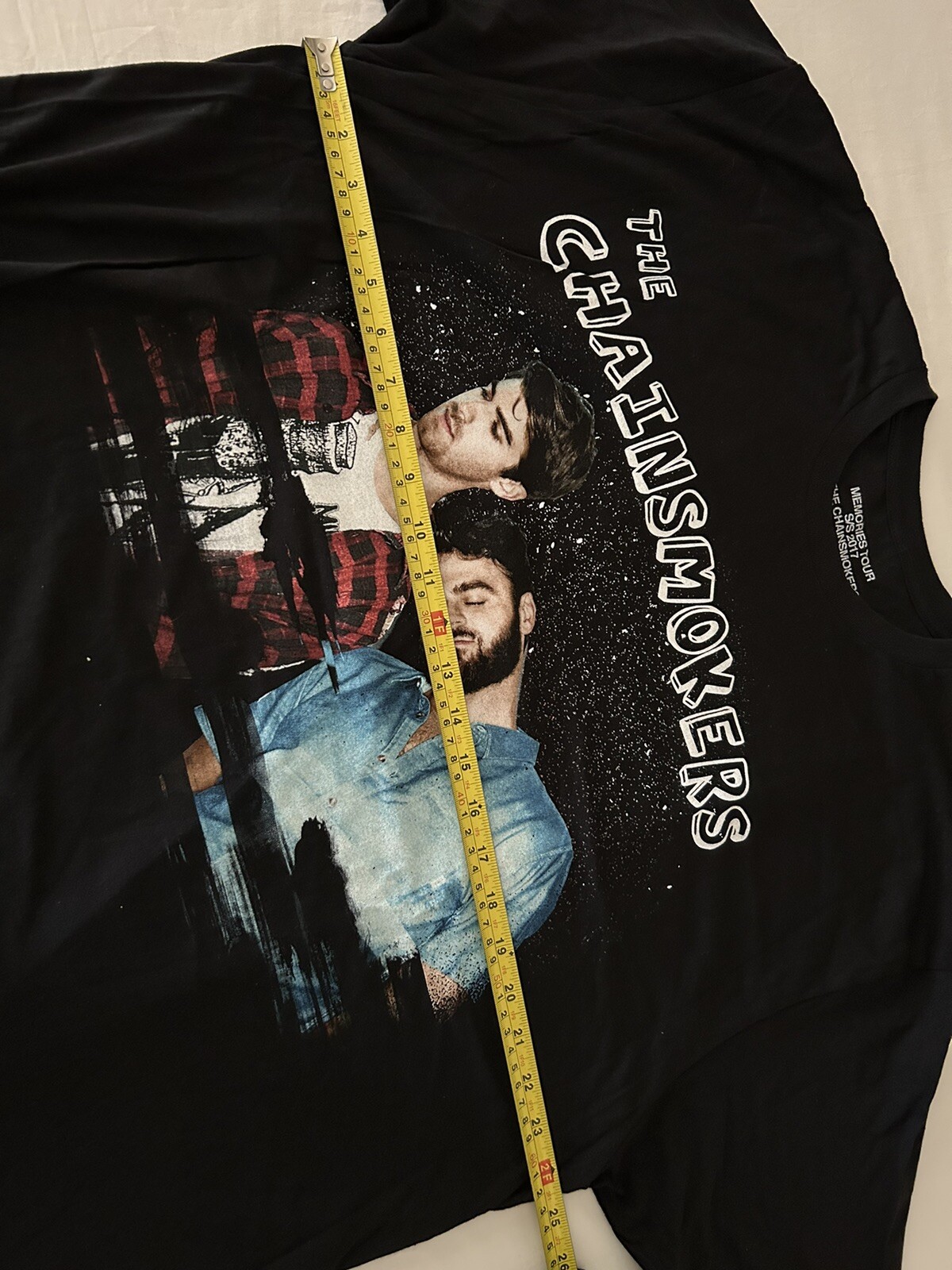 THE CHAINSMOKERS Memories… Do Not Open 2017 Tour T-Shirt 2XL Electronic Pop