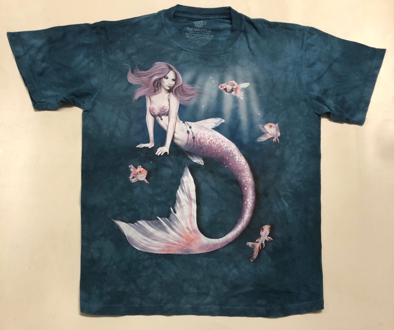 The Mountain Mermaid Fish Water Woman Merfolk Merpeople Fantasy T-Shirt S-5X