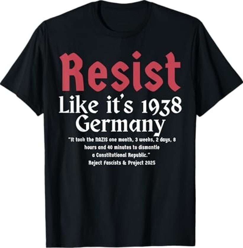 Resist Anti-Trump Political Protest Unisex T-Shirt