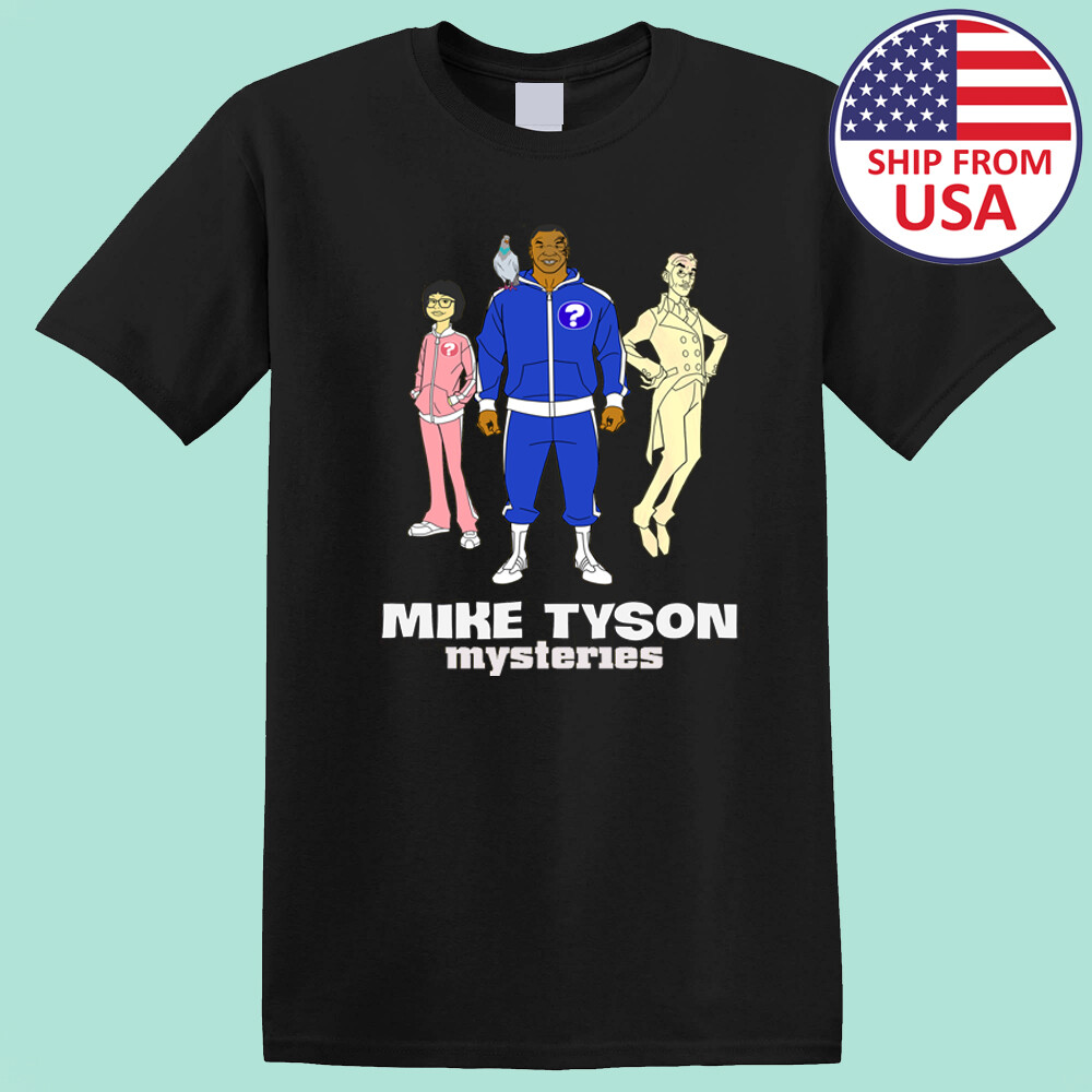 Mike Tyson Mysteries Men’s Black Size S-5XL