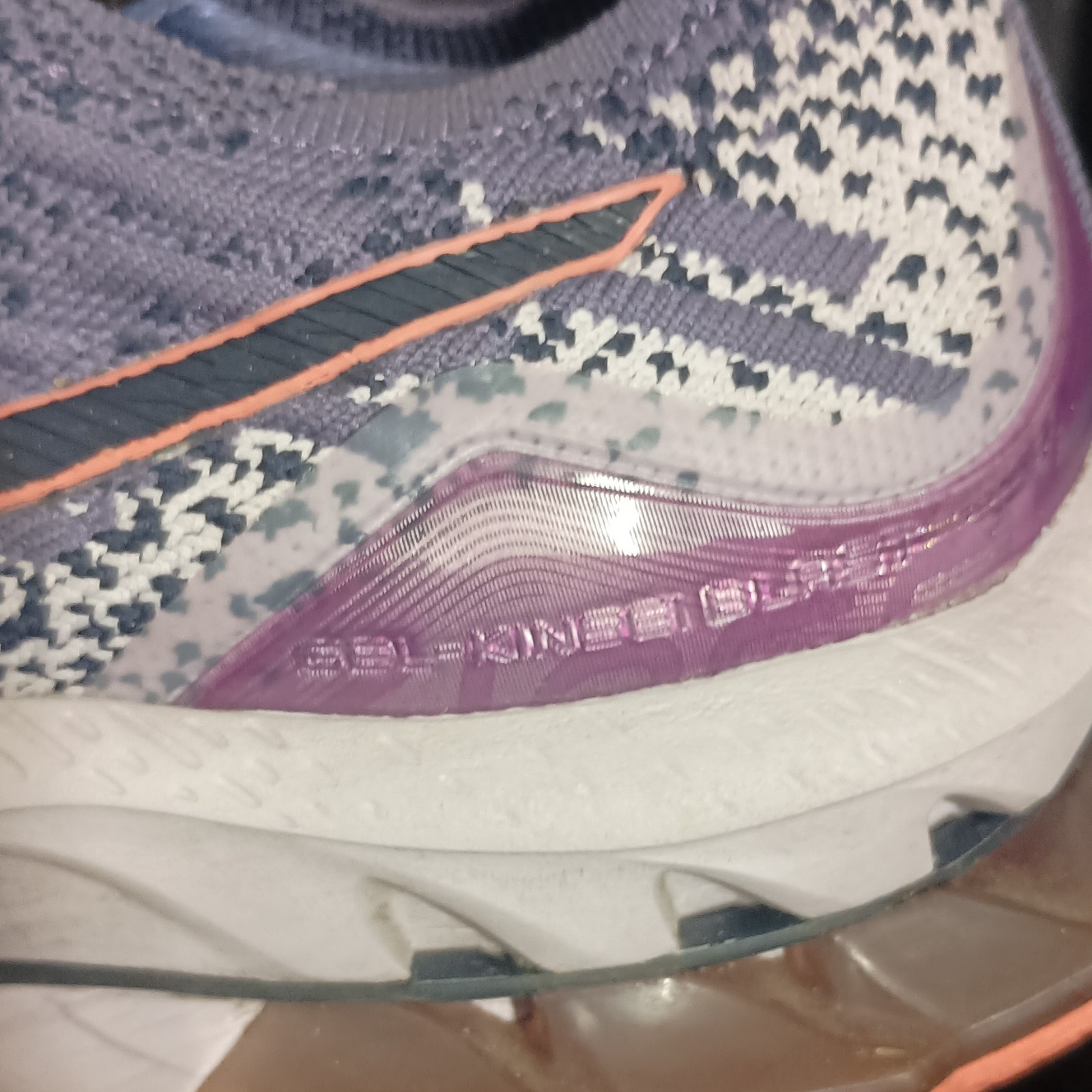 ASICS GEL-KINSEI BLAST Women’s 8.5 Running Shoes Dusty Purple Sneakers 1012B068