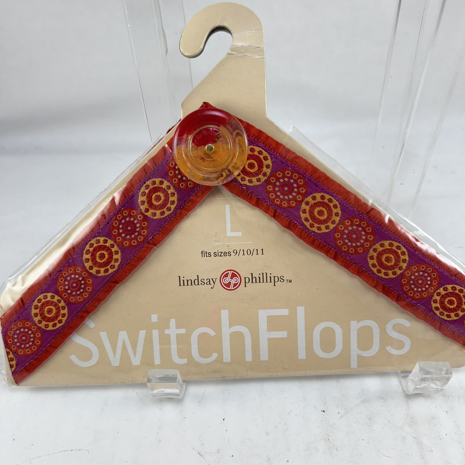 Lindsay Phillips Switchflops Straps Large 9/10/11 Marianne Shareen Nos