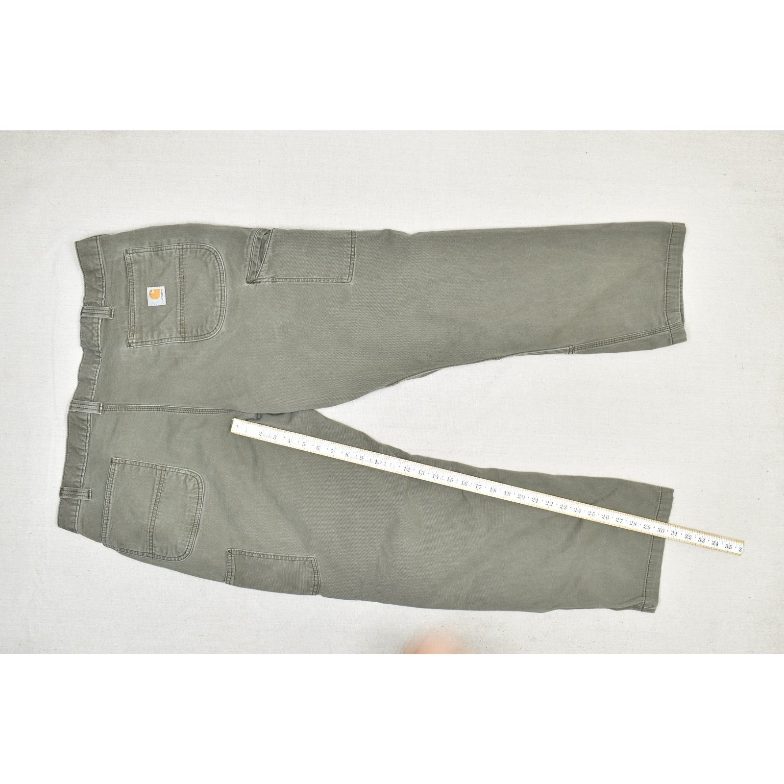Carhartt Men’s Relaxed Fit Carpenter Pants Regular Size 42×32 Green 102802-217
