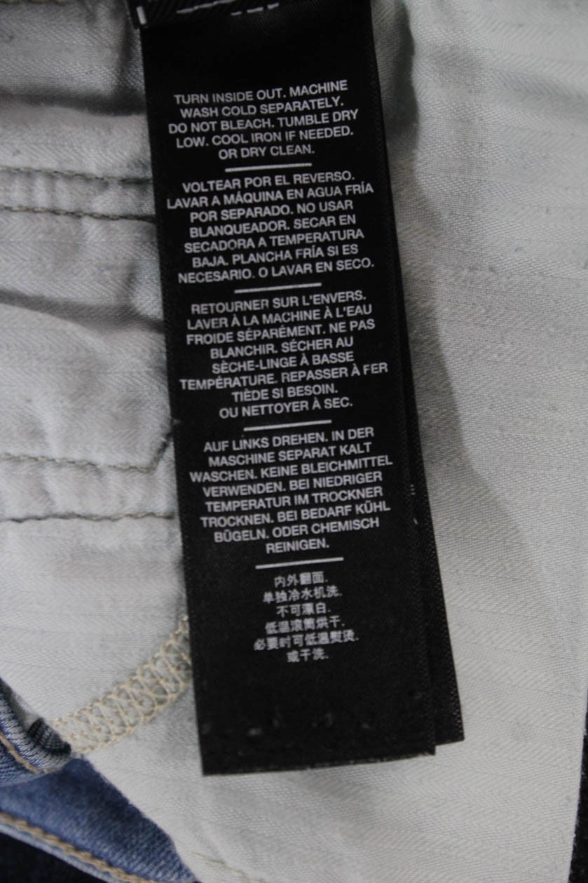 7 For All Mankind Womens Blue Flared Jeans Size 28