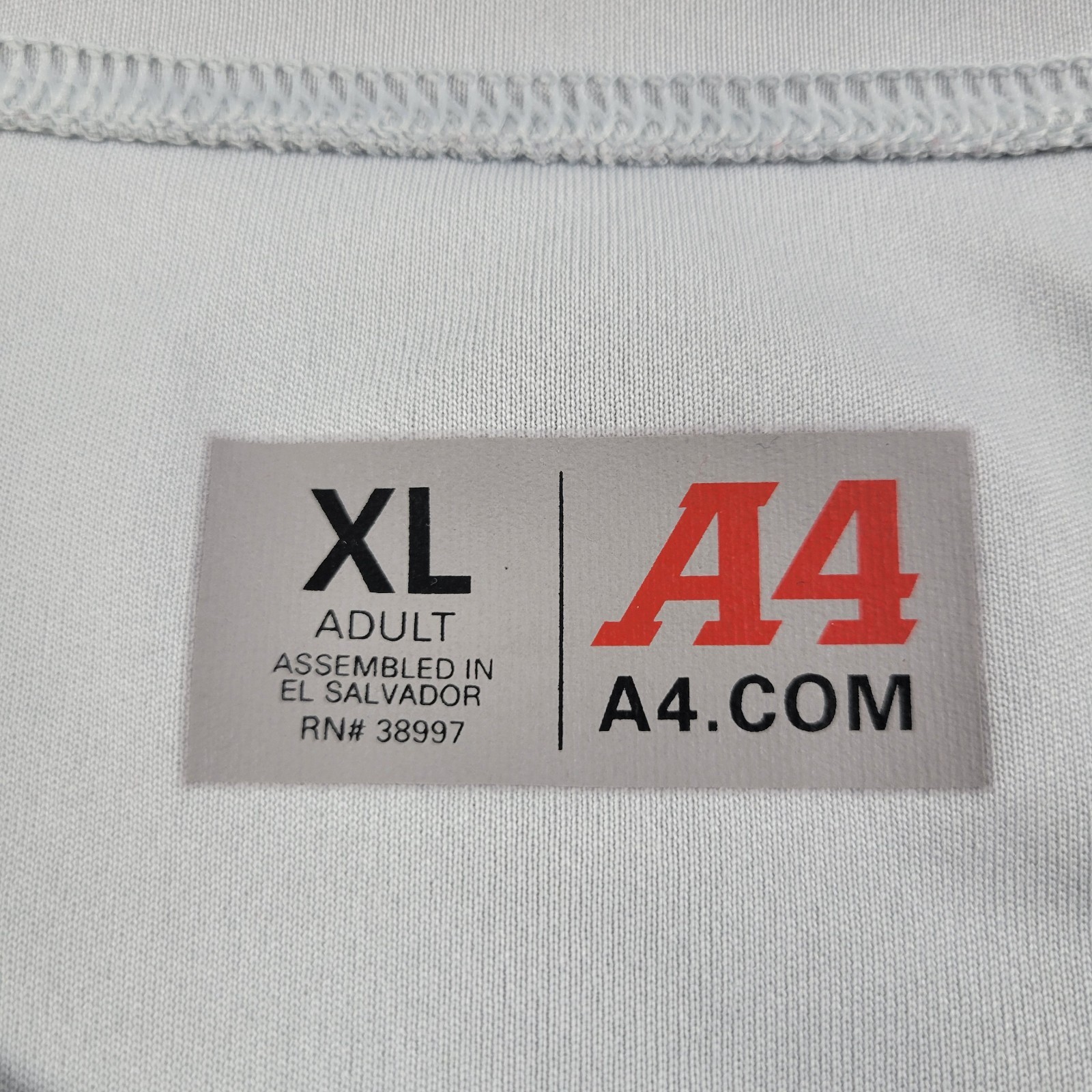 A4 Shirt Mens XL White Mojo Graphic