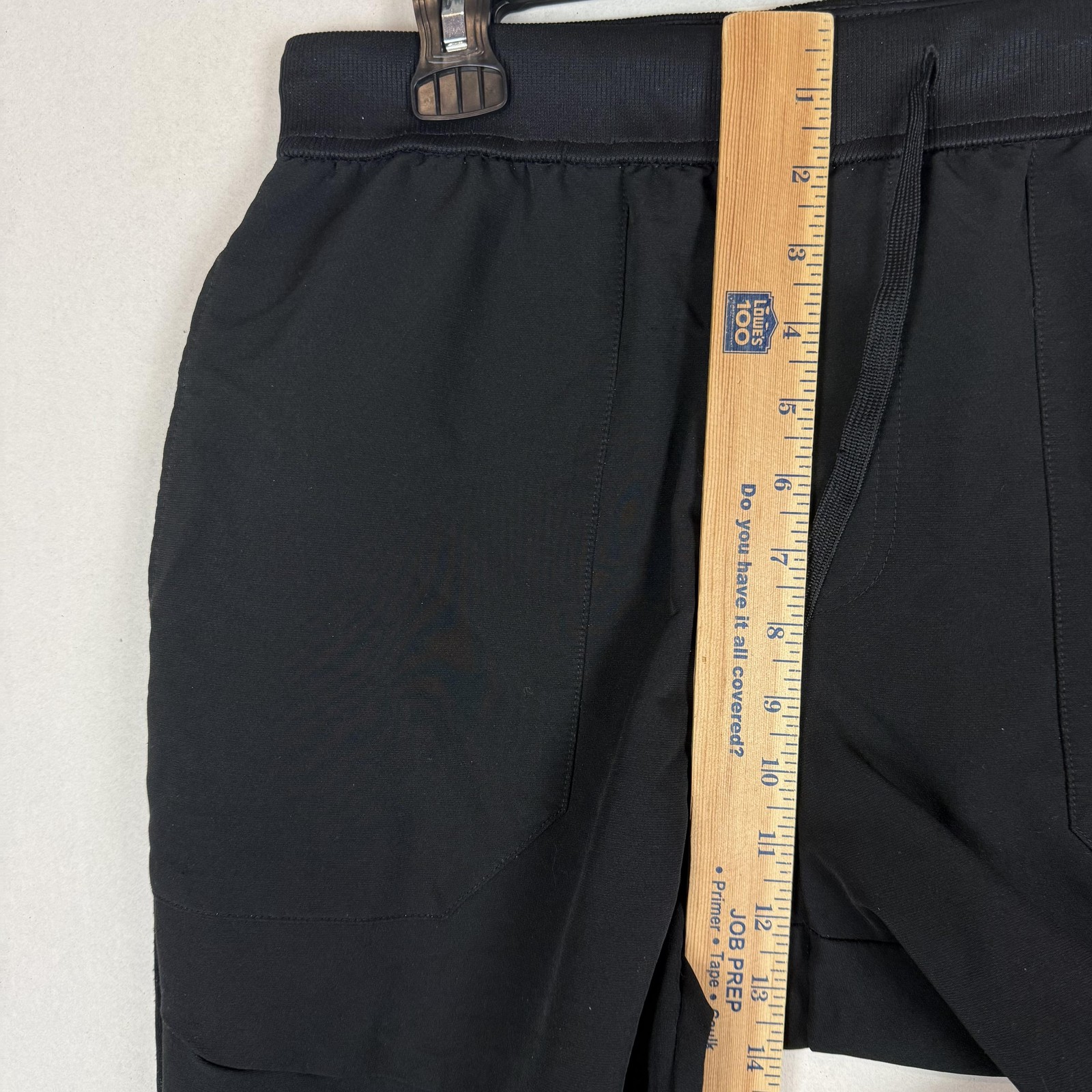 Russell Pants Mens Medium Black Dri-Power 360 Jogger Zip Pocket Stretch Athletic