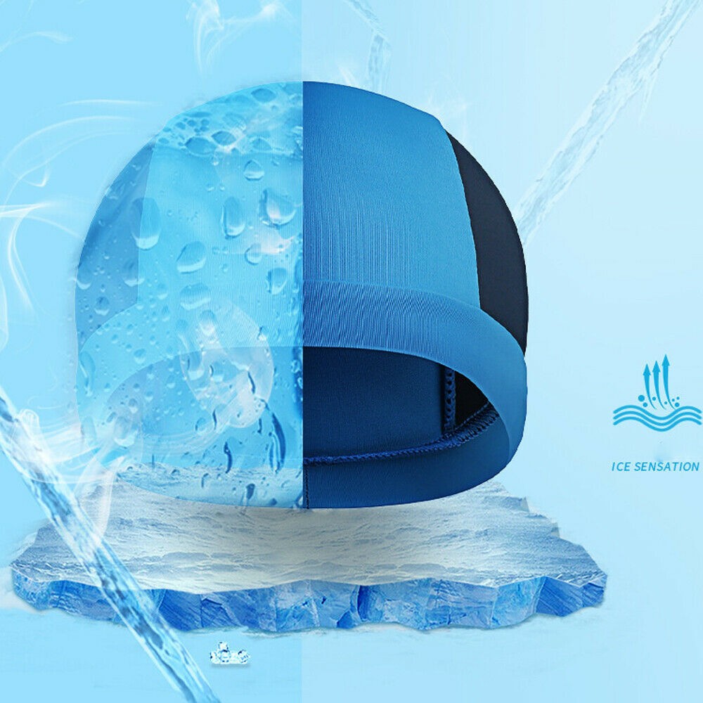 Cooling Moisture Sweat Wicking Skull Cap Helmet Liner Bald Sport Dome Beanie Hat
