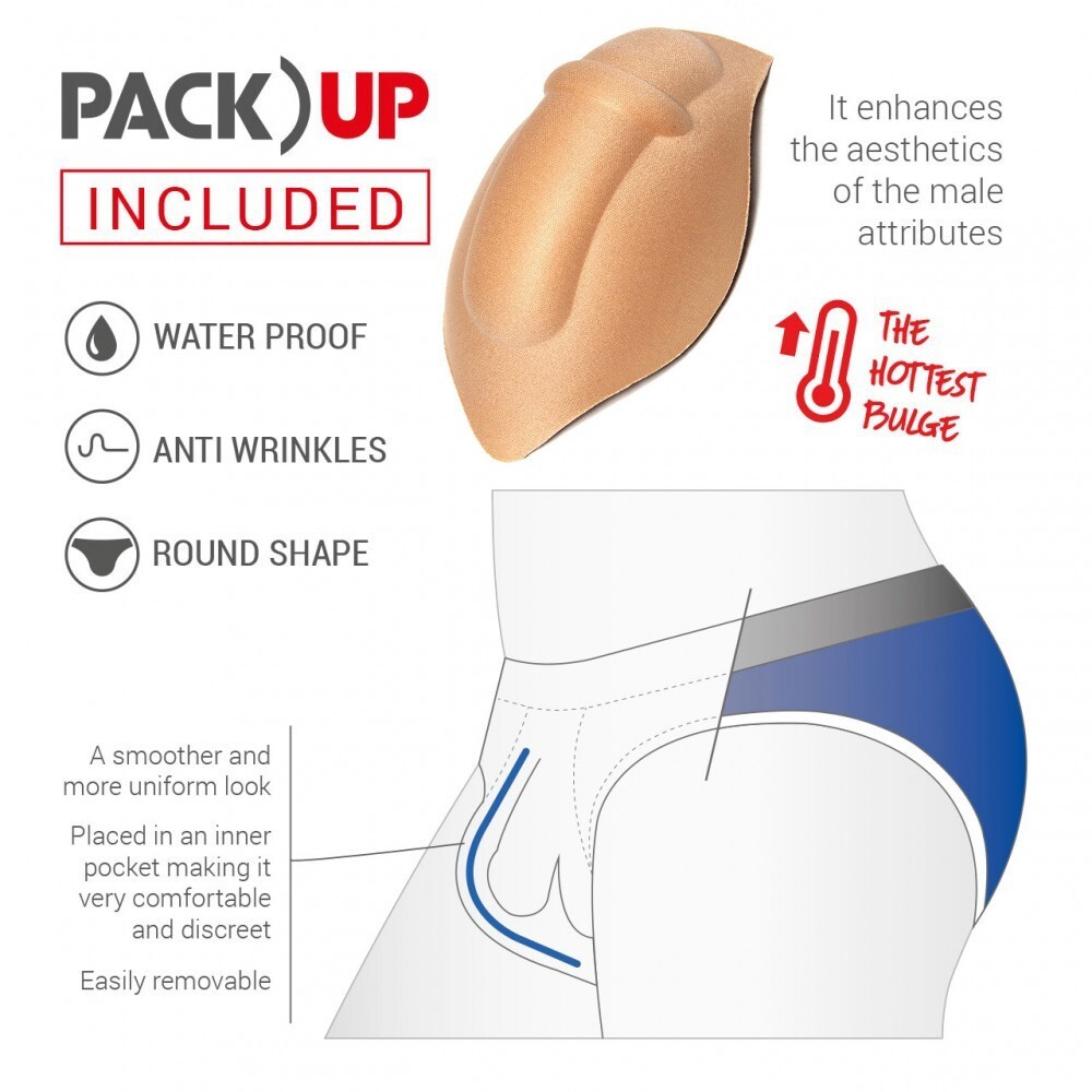 Sexy Men Pad Enlarge Enhancing Push Up Pouch Stereo Cup Briefs Trunks G Thong