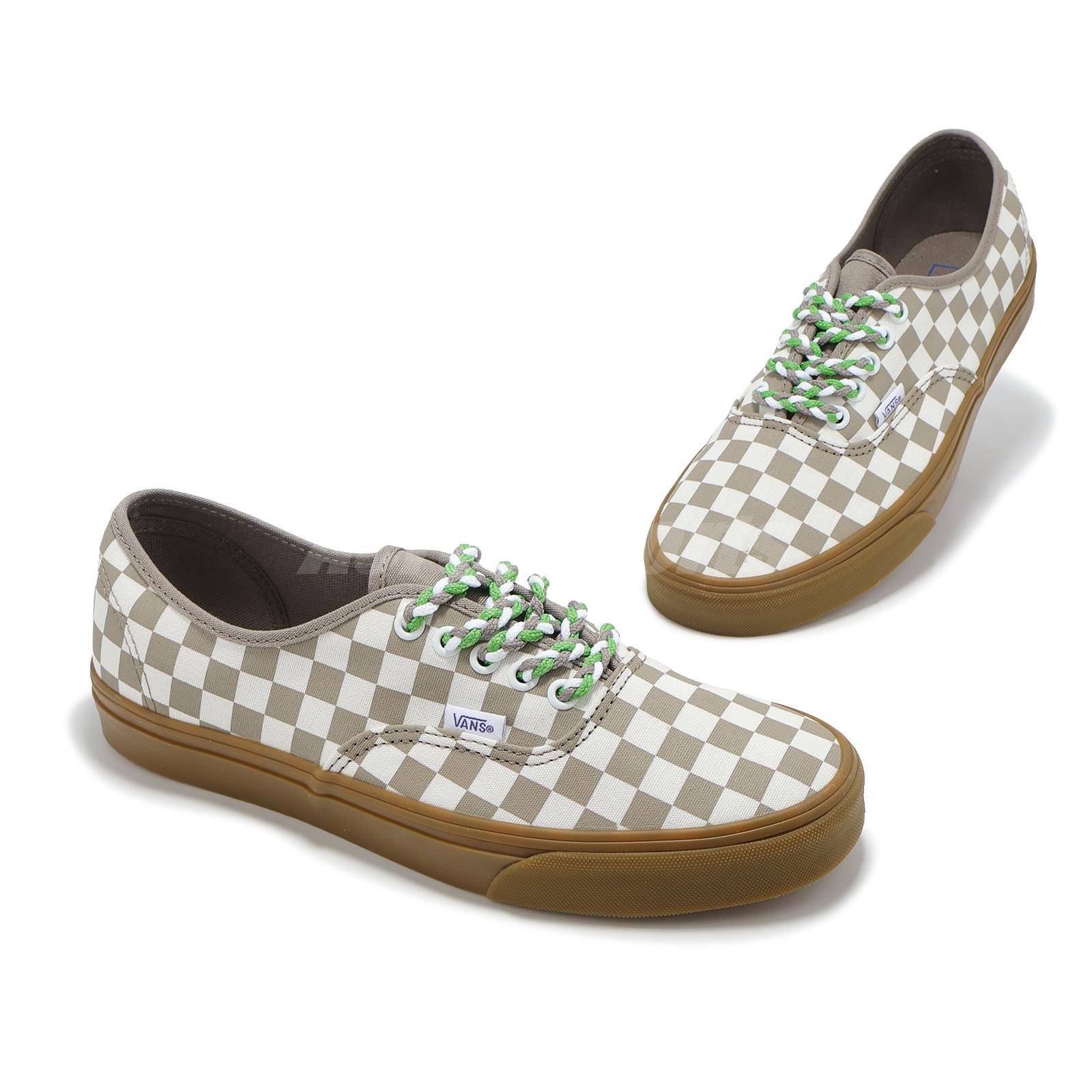 Vans Authentic Moon Rock White Gum Checkerboard Men Casual Shoes VN0009PVCH8