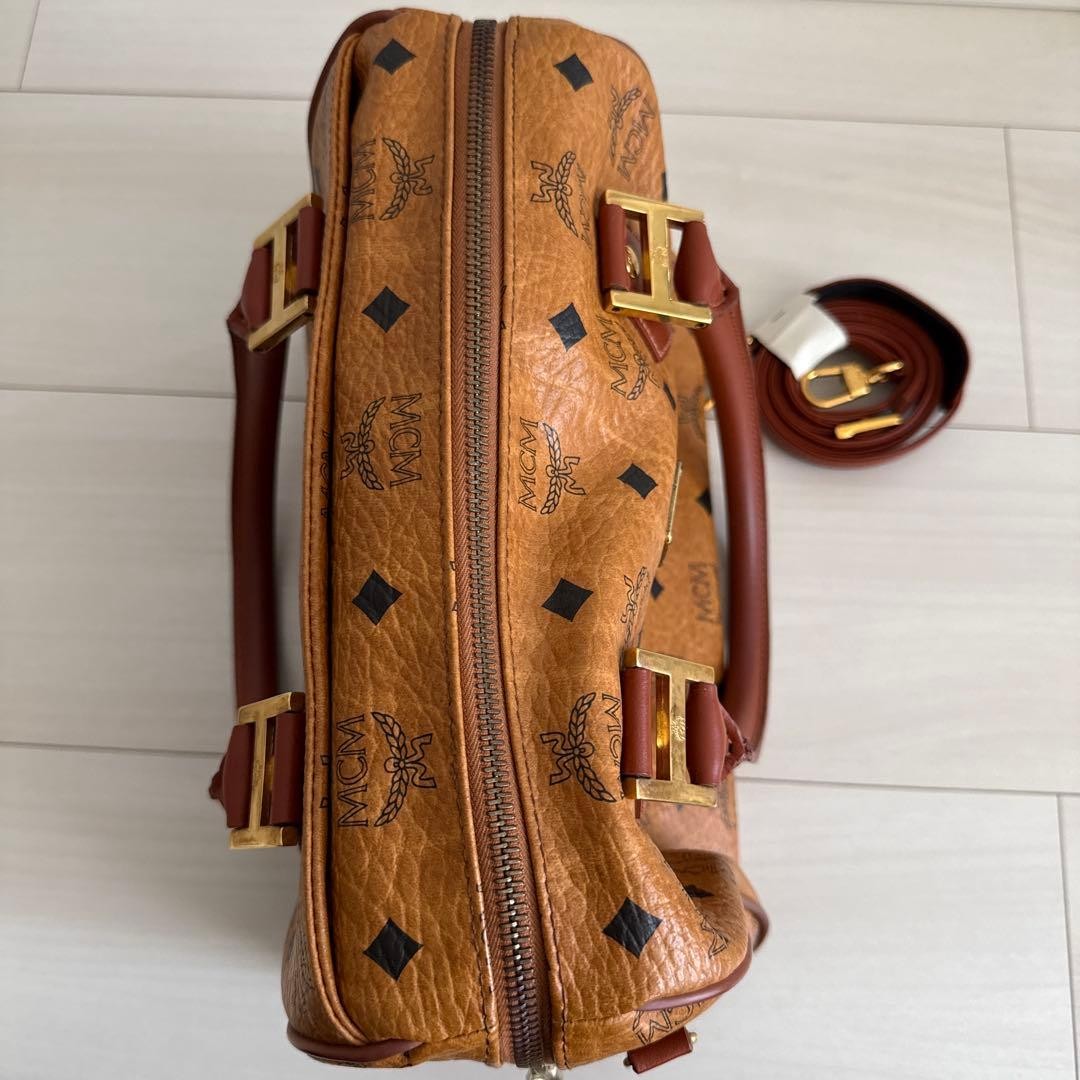 MCM Mini Boston Bag Bag Shoulder 2way