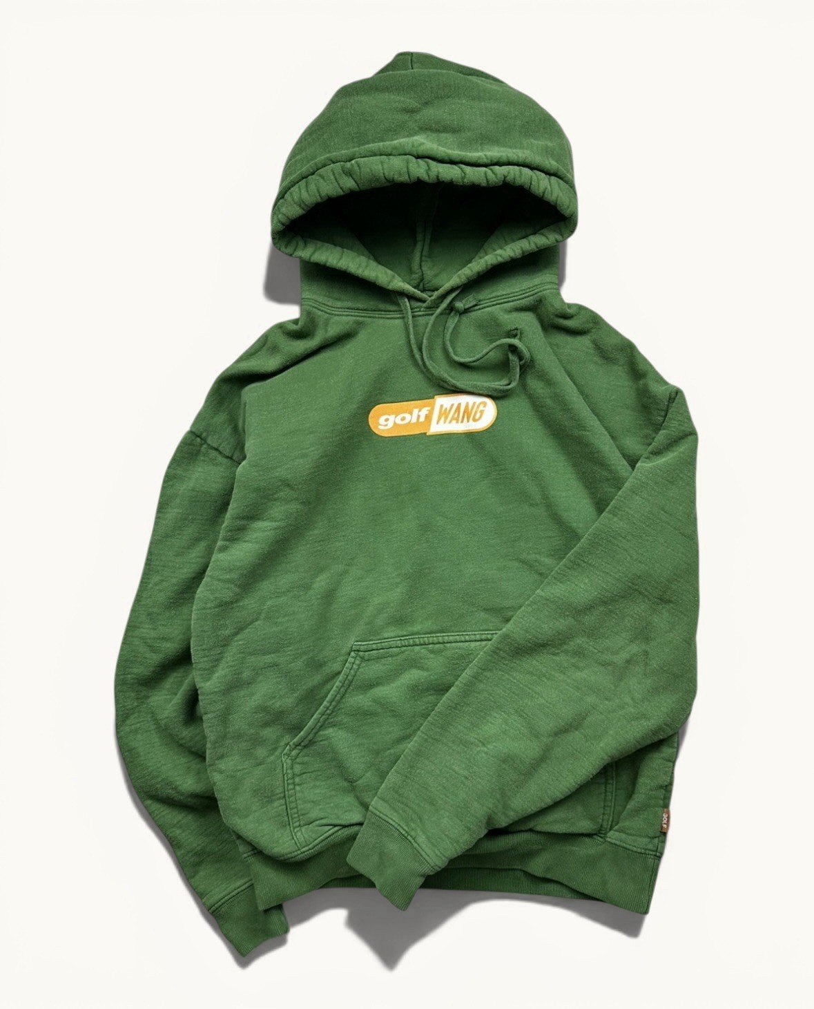 Men’s Golf Wang OFWGKTA Spellout Hoodie Green Cotton Sz Small Tyler The Creator