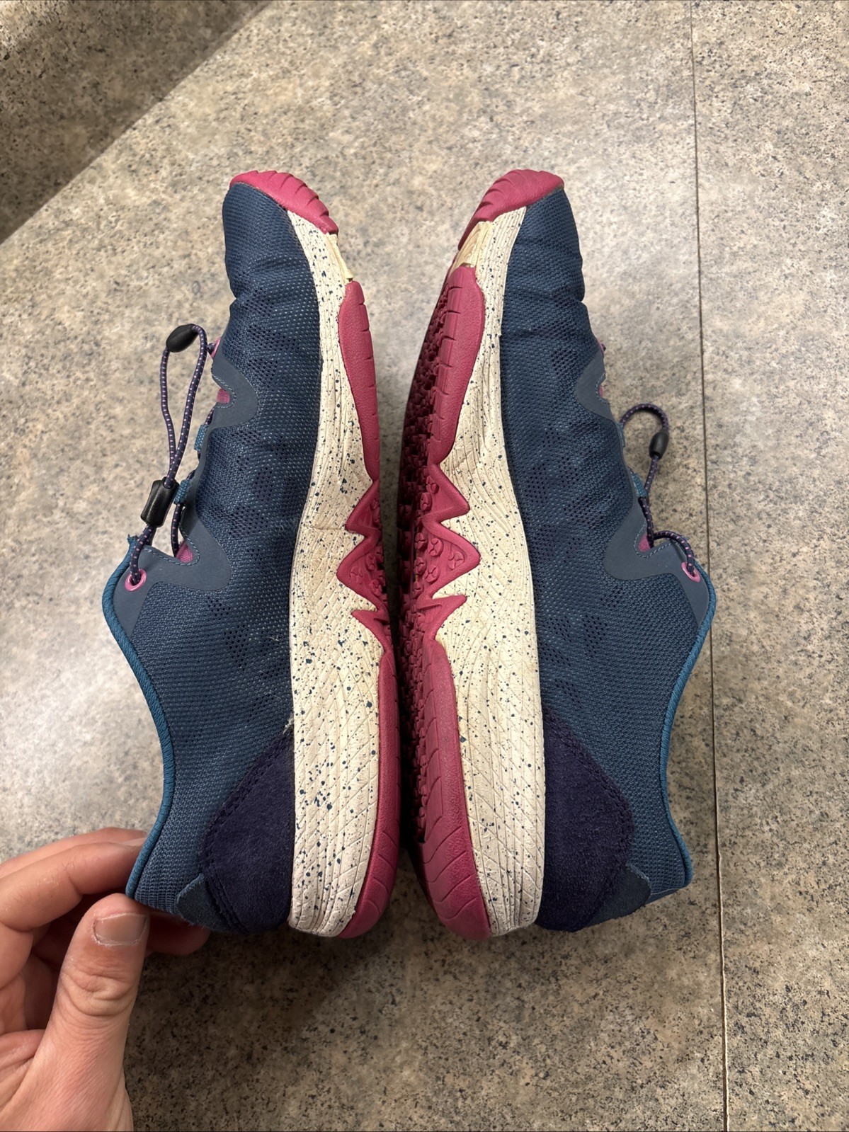 Merrell Select Grip Blue Wing Running Shoes Blue Pink Unifly Women 8.5 – J69938