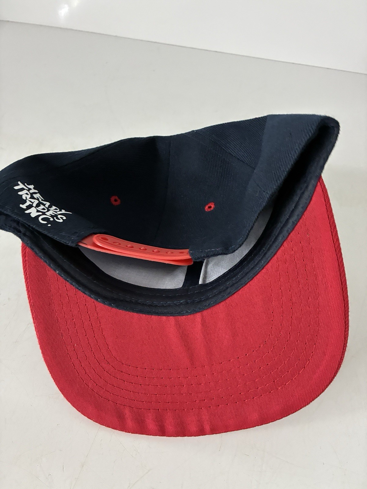 Gelante Snapback Hat Mens One Size Navy Blue Red Jump Off The Wall