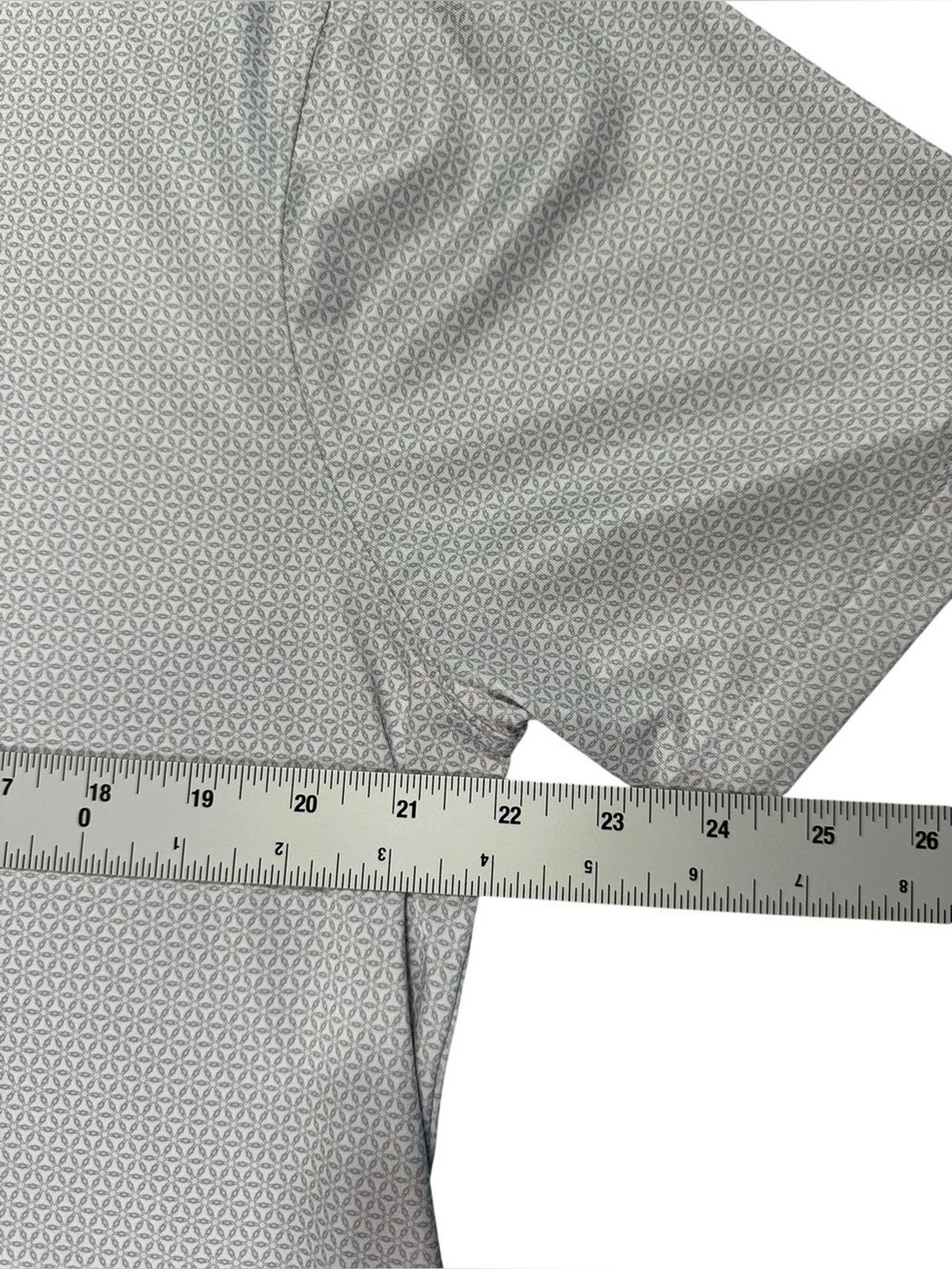 Hickey Freeman Light Silver Men’s Polo L