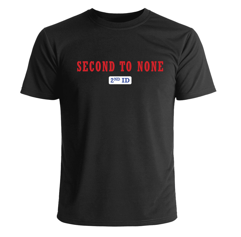 Second To None 2nd Infantry Division T-Shirt