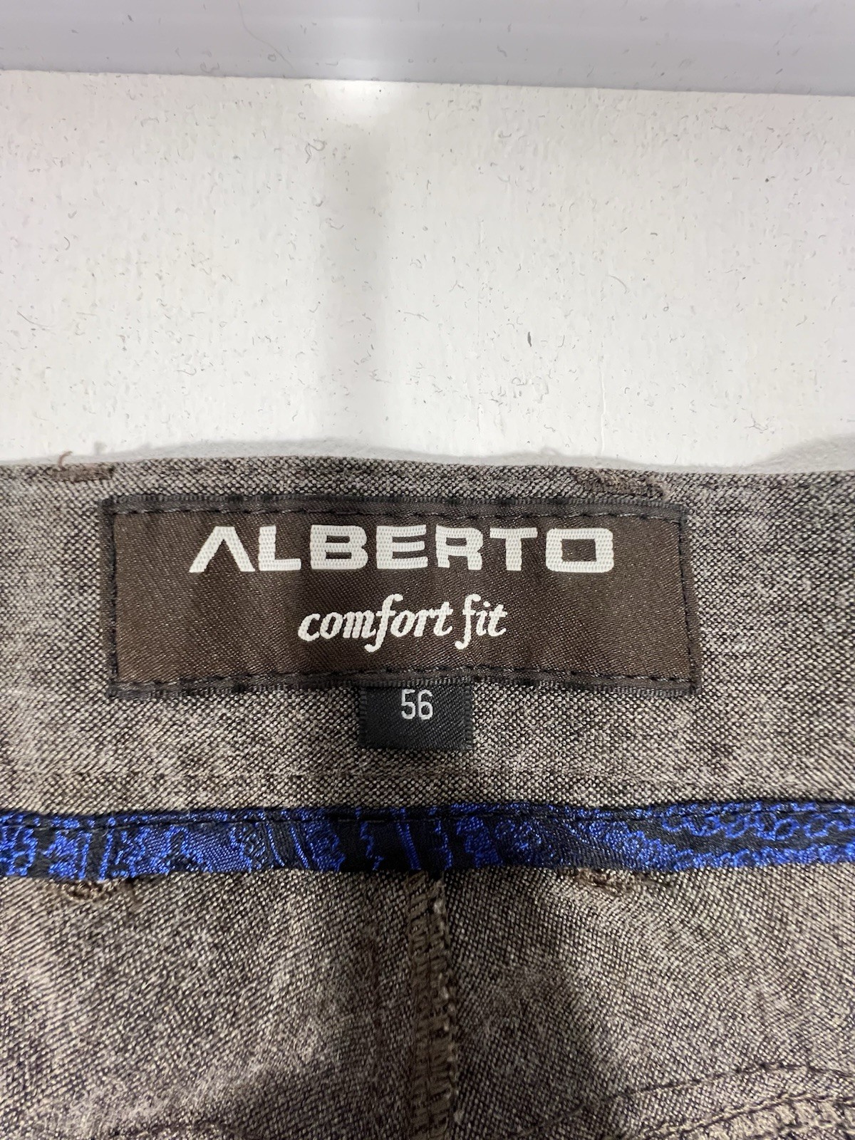 ALBERTO Mens EU56 US40 Ceramica Golf Pants Stretch Performance Modern Luxe