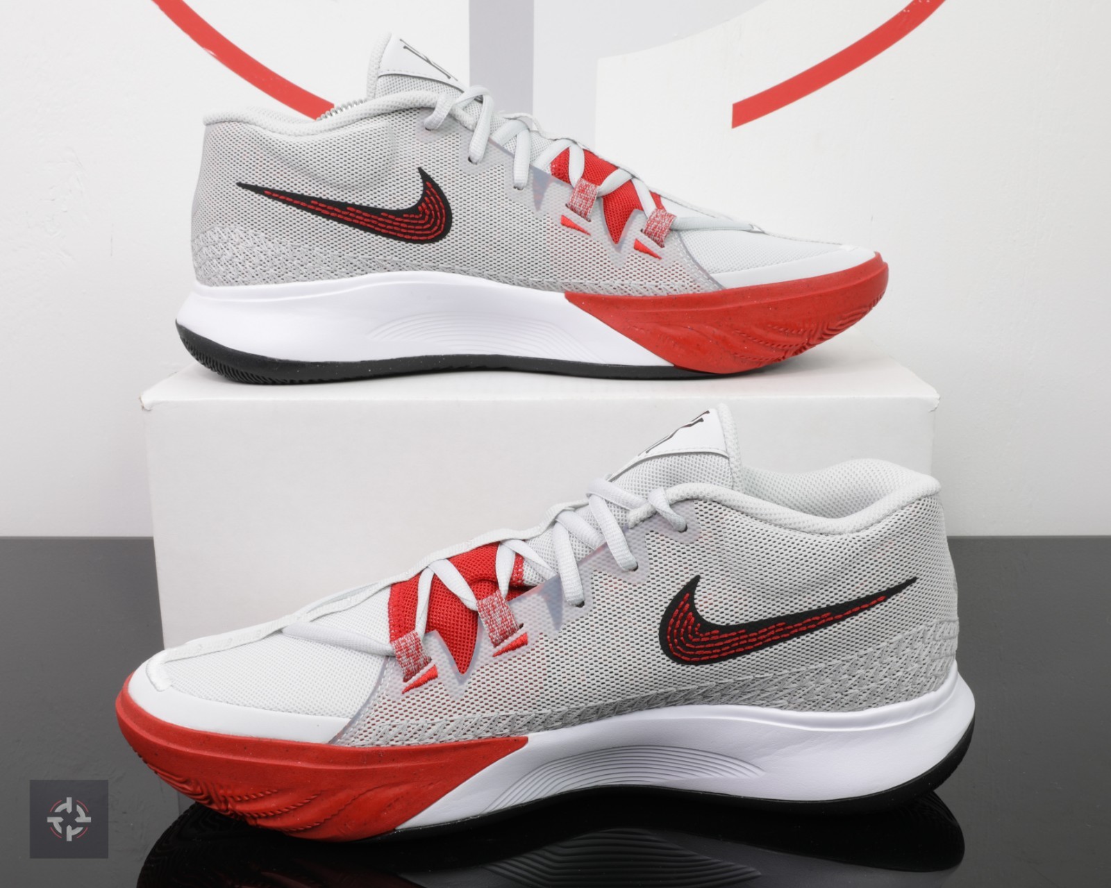 Nike Kyrie Flytrap 6 White Red Athletic Shoes Men’s Size 7.5-13 (DM1125-002)