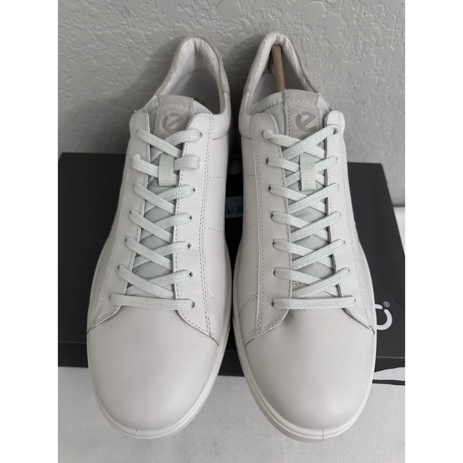 ECCO Men Street Lite Retro Sneaker Mens 46 EU 12 US White