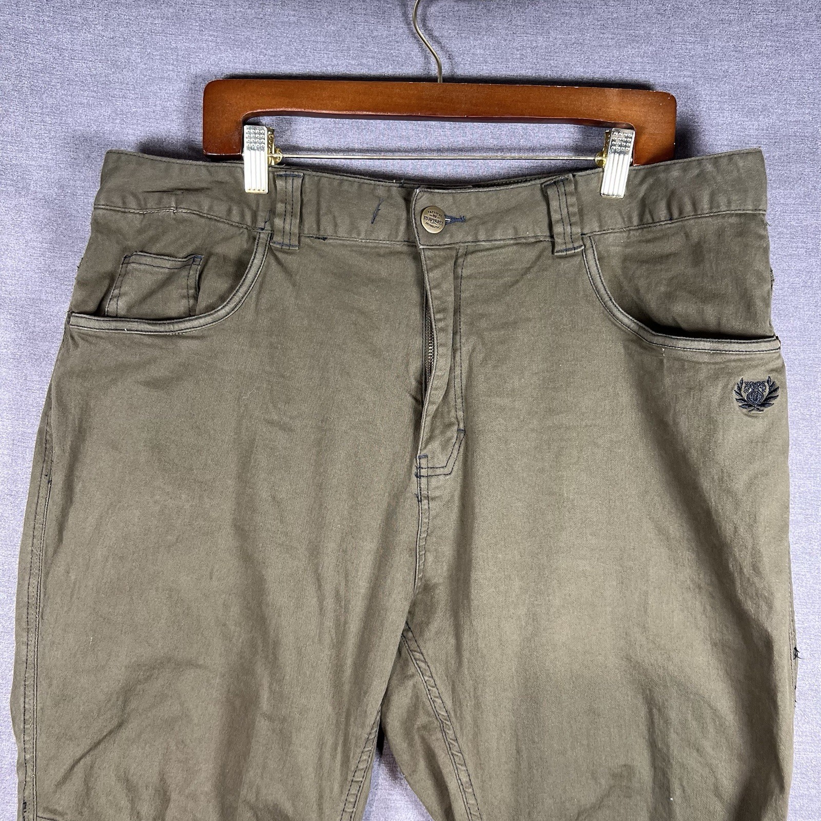 Carlos Ray TD Pants Mens 42×32 Green Tactical Stretch Utility Outdoor (38×31)