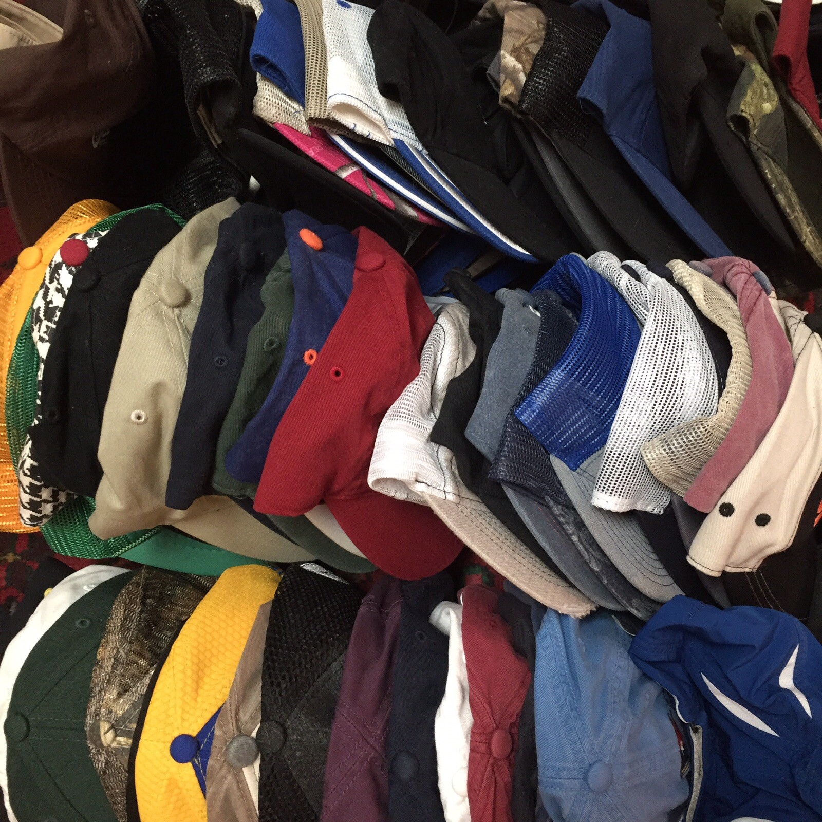Hats Lot 20 Random Mix Baseball Sports Snap Back Ball Dad Caps Resale Wholesale