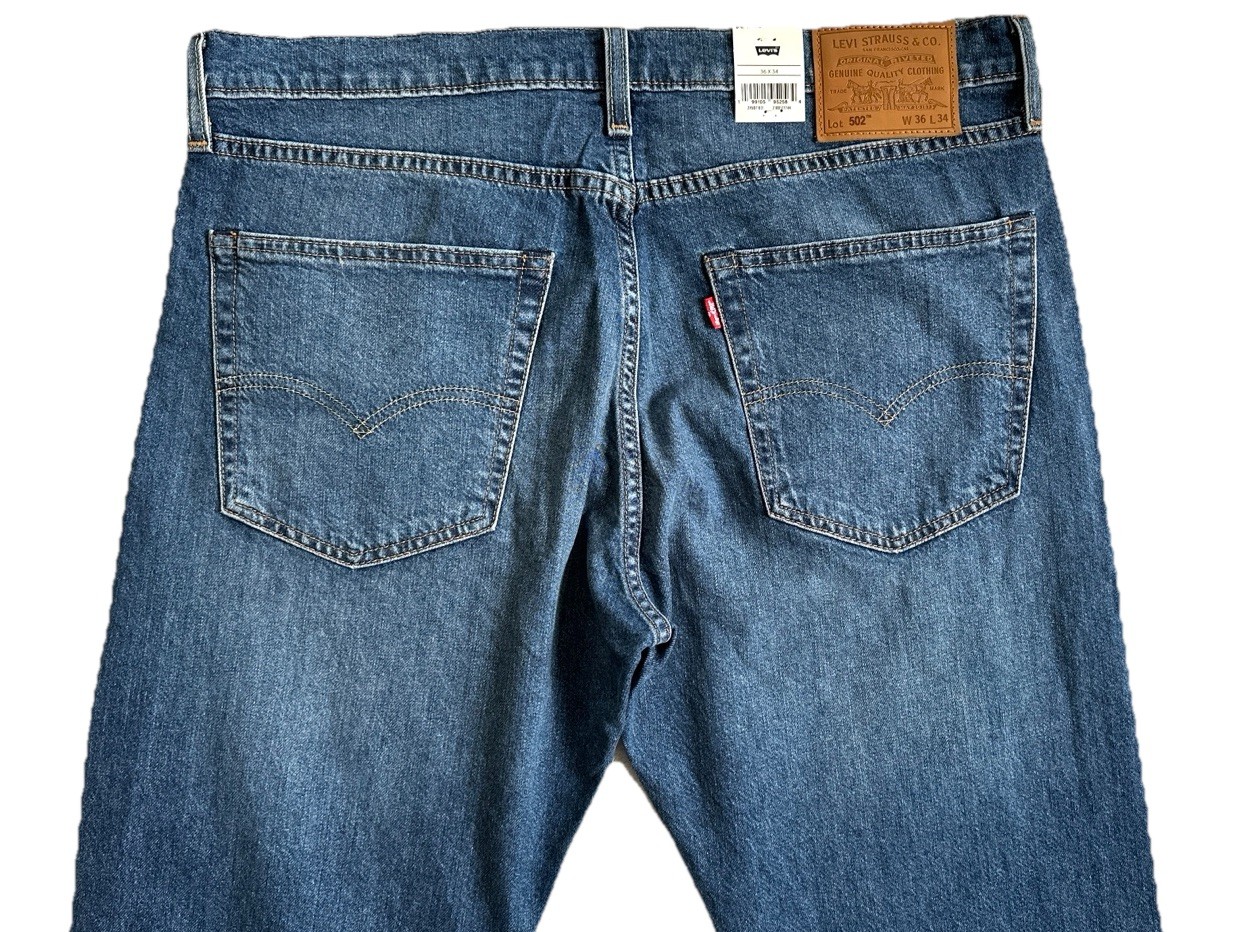 Levi’s Premium Men’s 502 Taper Jeans Size: 36 x 34