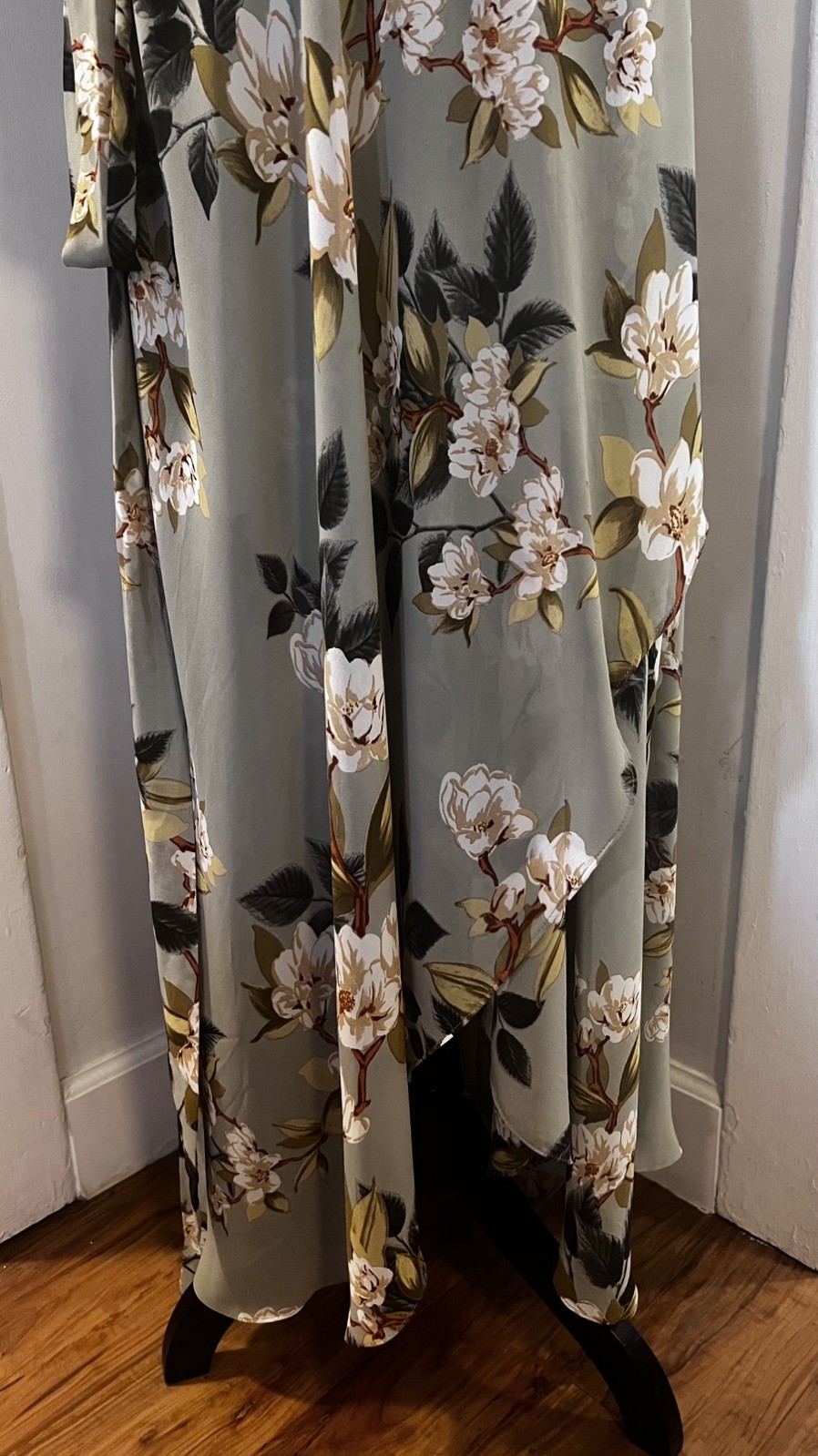 City Chic Womens Magnolia Wrap Maxi Dress, geenmulti, Plus Size, 14W