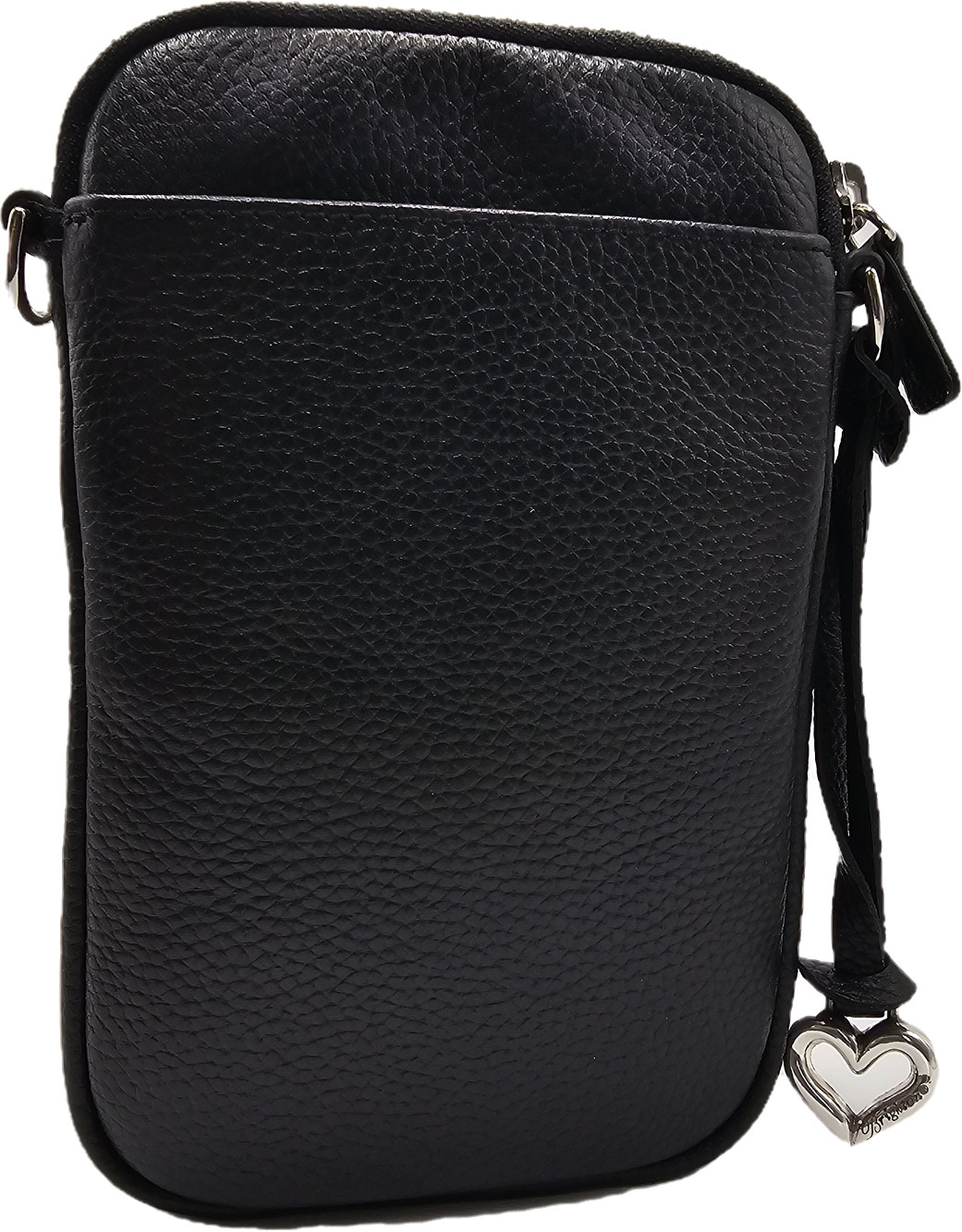 Brighton Zak Mini Utility Bag – H15513 – Black Leather