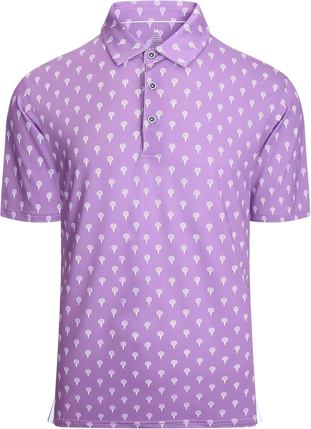 Men’s Dry Fit Golf Polo Shirt – Moisture Wicking Performance Short Sleeve Tee