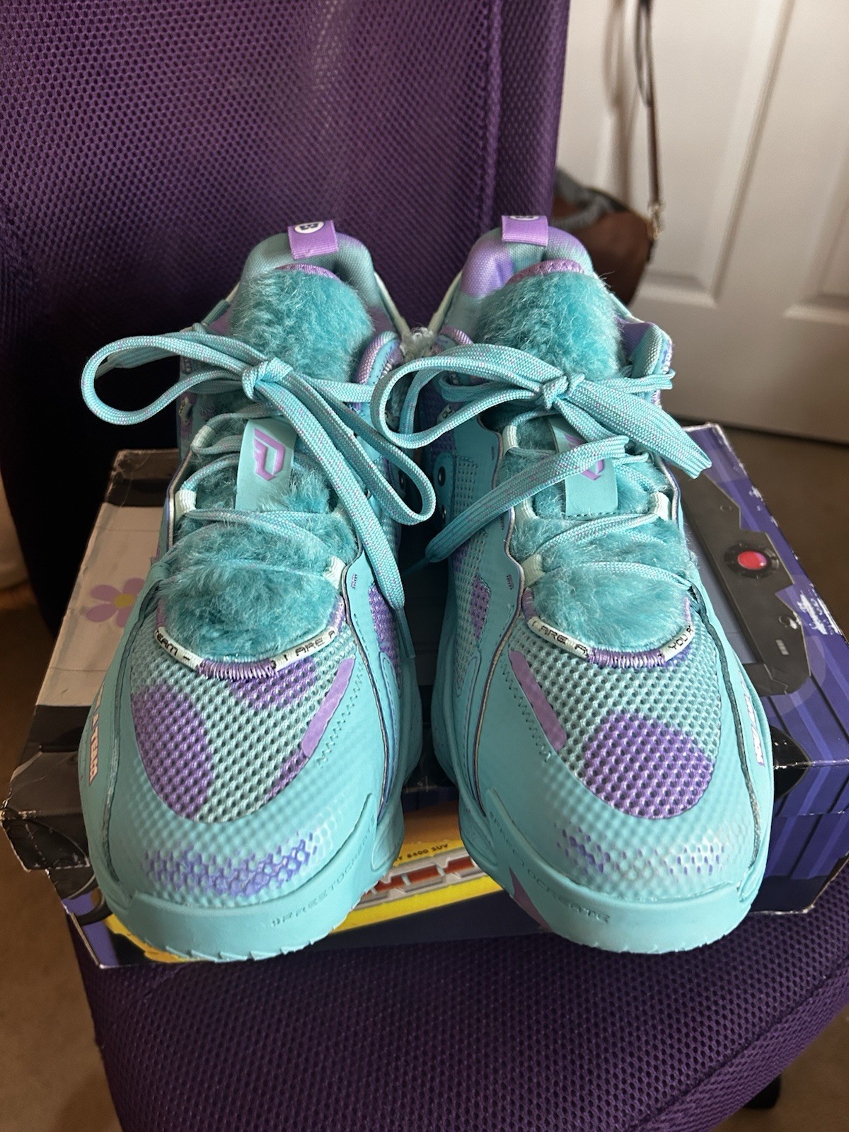 Monsters Inc. x adidas Dame 7 EXTPLY “Sulley” | Men’s Size 8