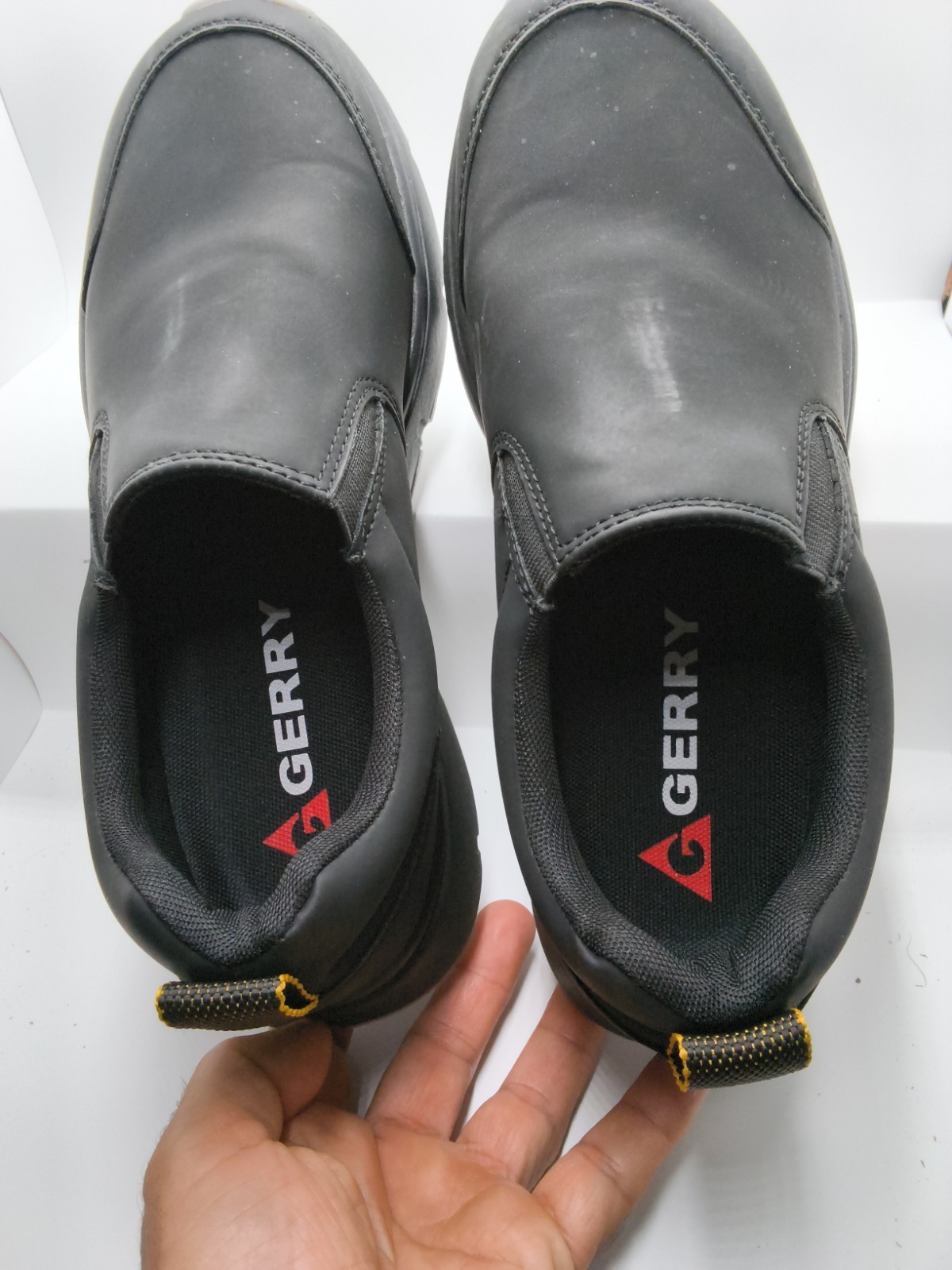 Gerry MOC II Men’s Slip On Shoes Size 9 Black Comfortable Casual