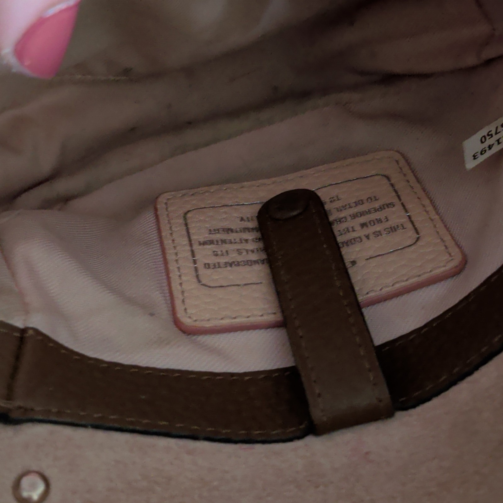 Brown Pebbled Studded Saddle Small Crossbody Bag, Adjustable Strap Magnetic