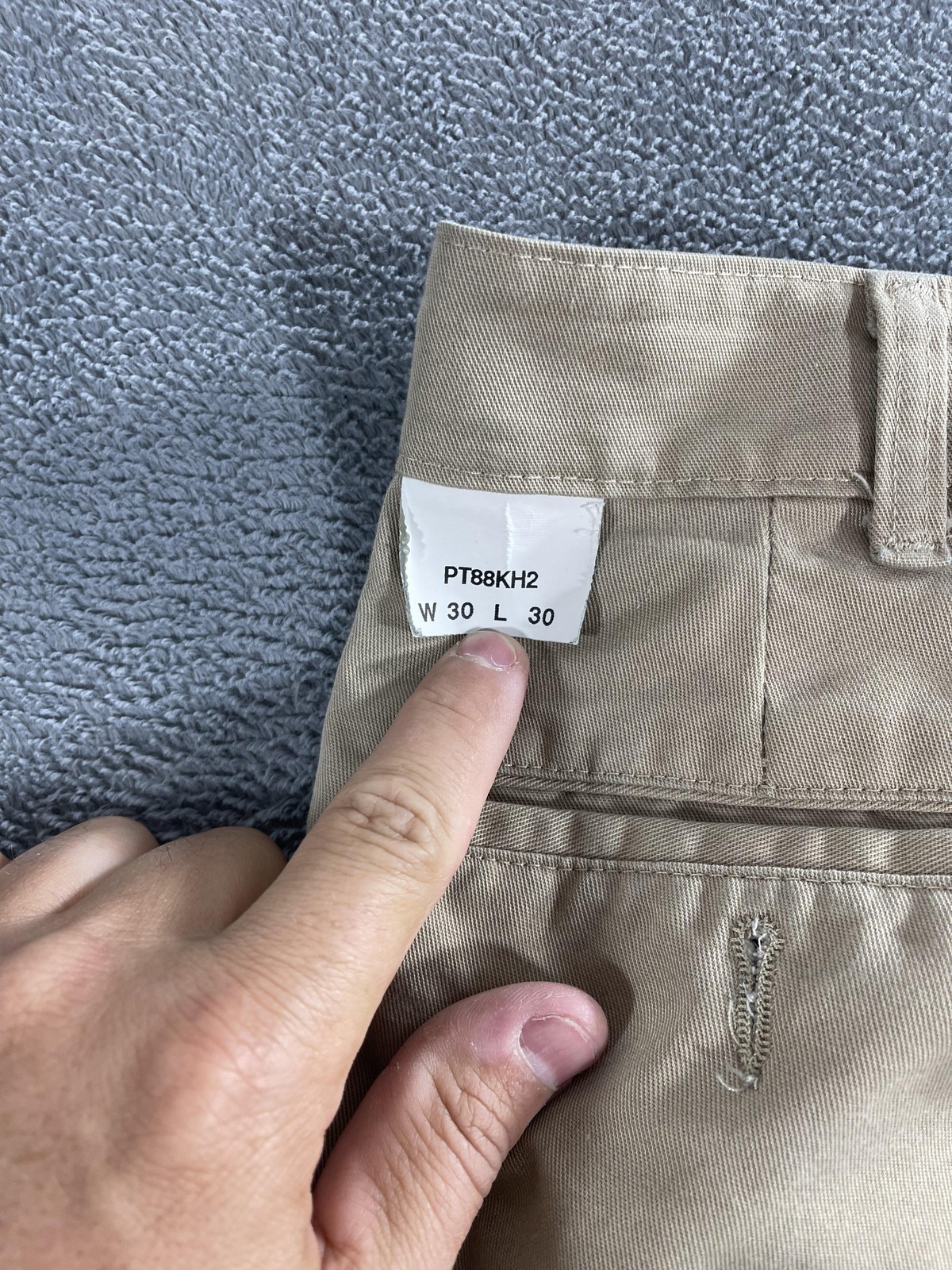 Red Kap Cargo Pants Mens 30×30 Khaki Workwear Industrial Uniform Utility PT88KH2