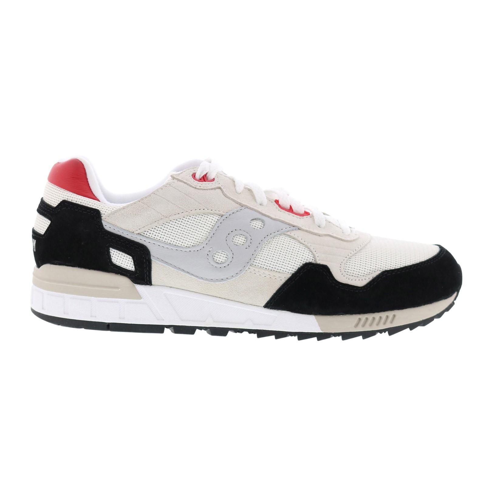 Saucony Shadow 5000 S70665-25 Mens White Suede Lifestyle Sneakers Shoes