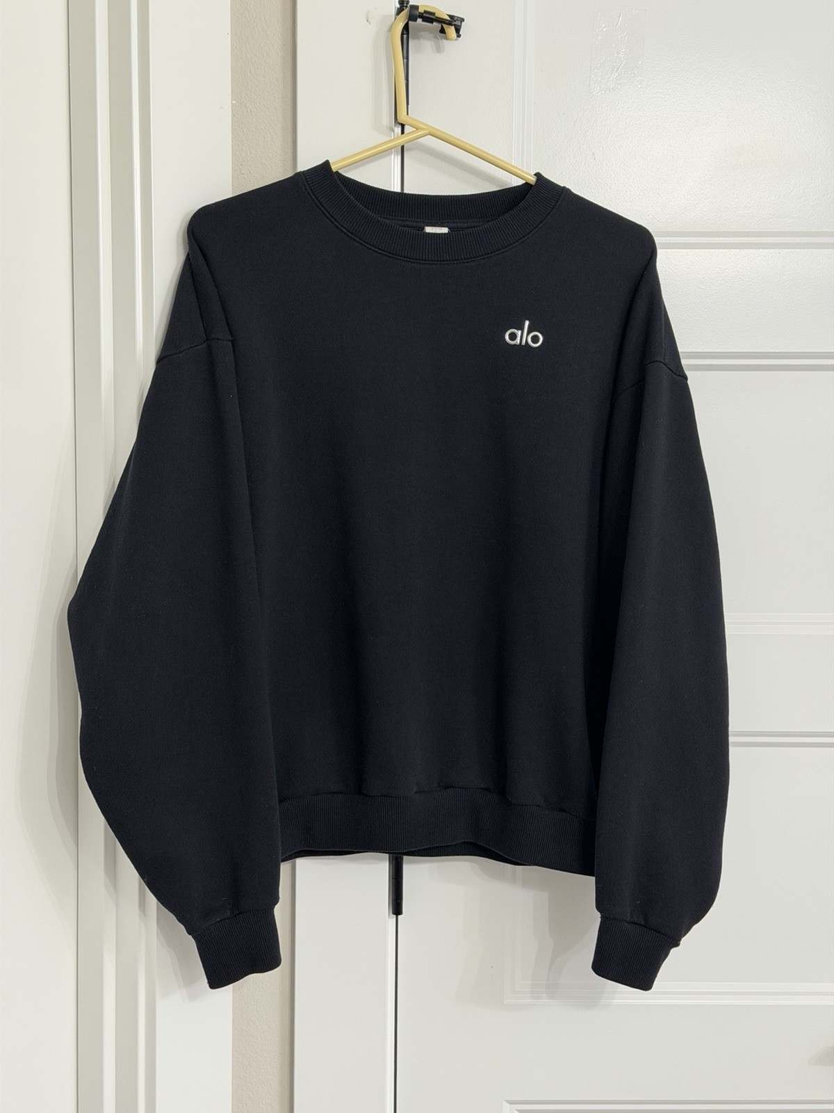 AIo Yoga Accolade Crew Neck Pullover Oversized Casual Sports Women’s Sweatshirt