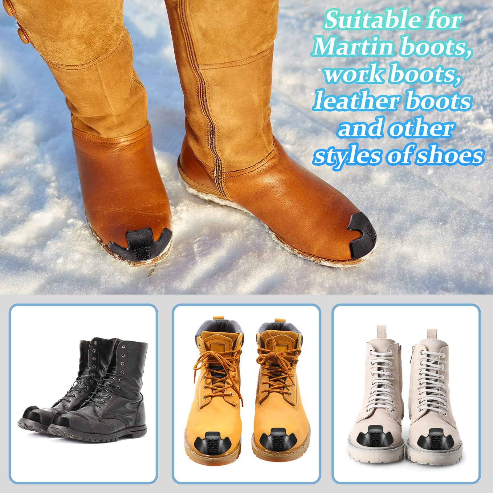 Boot Toe Protectors Work Boot Guards Shoe Toe Cap Work Shoe Cover for Spring …