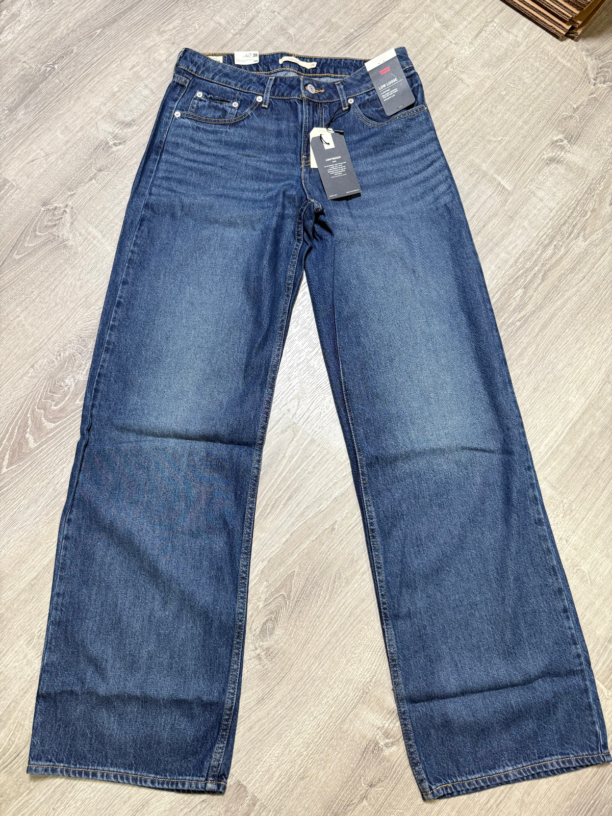 Levi’s Low Loose Dark Wash Women’s Jeans Denim Pants – CHOOSE SIZE