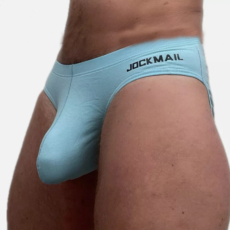 Jockmail Sexy Men’s Underwear Briefs U convex Pouch Design Cotton Underpants US