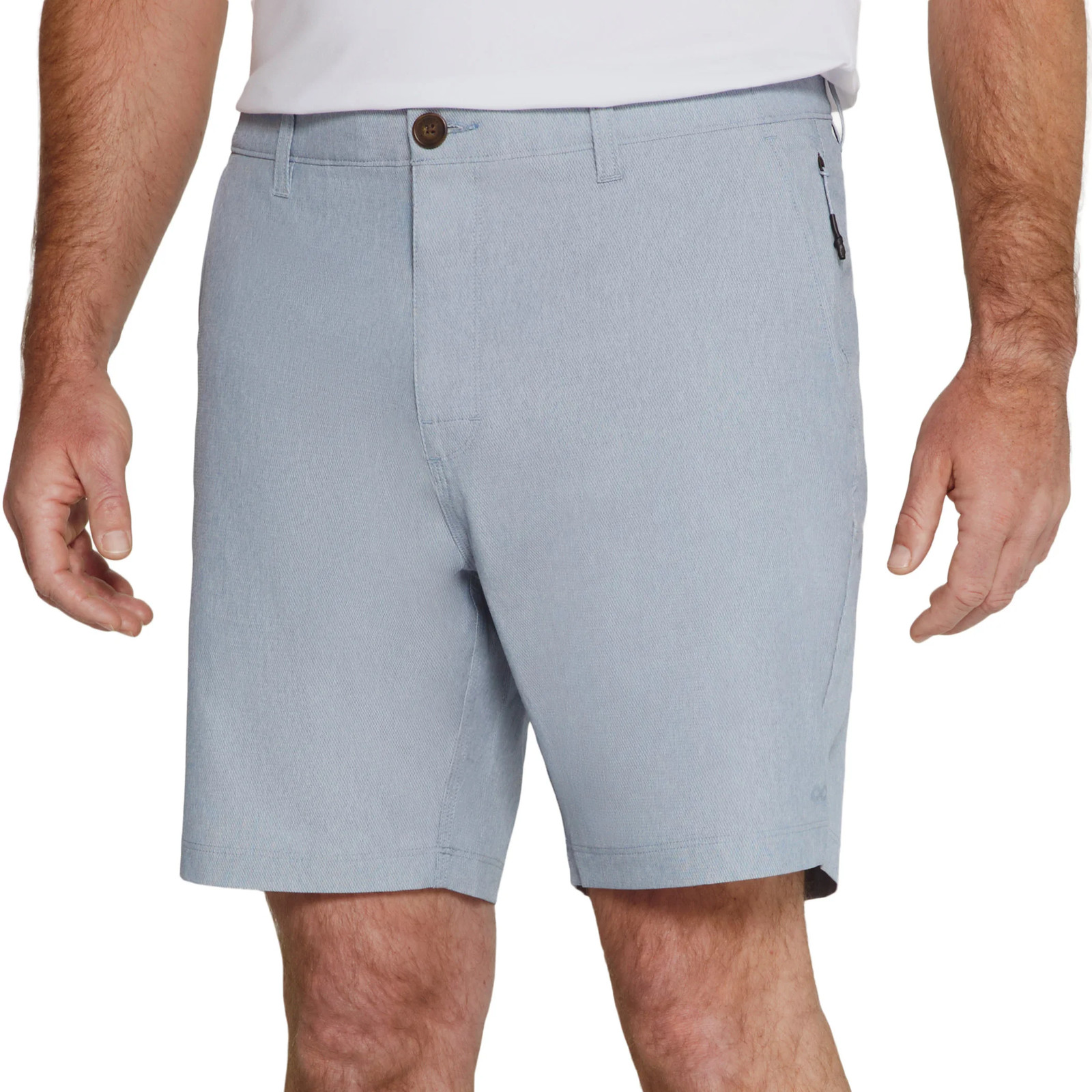 Infinity Men’s Hybrid Stretch Short 4-Way Stretch Straight Fit 8 in Inseam
