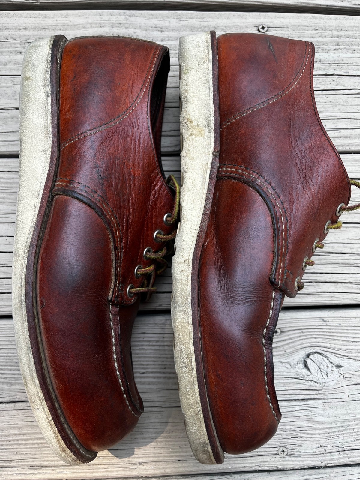 Red Wing Oxford 8092 Moc Toe Boots USA Mens Size 12